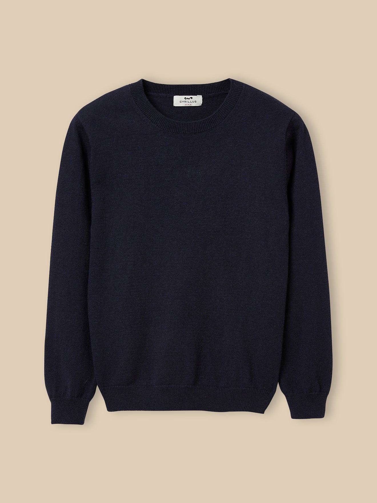 Jungenpullover mit Rundhalsausschnitt