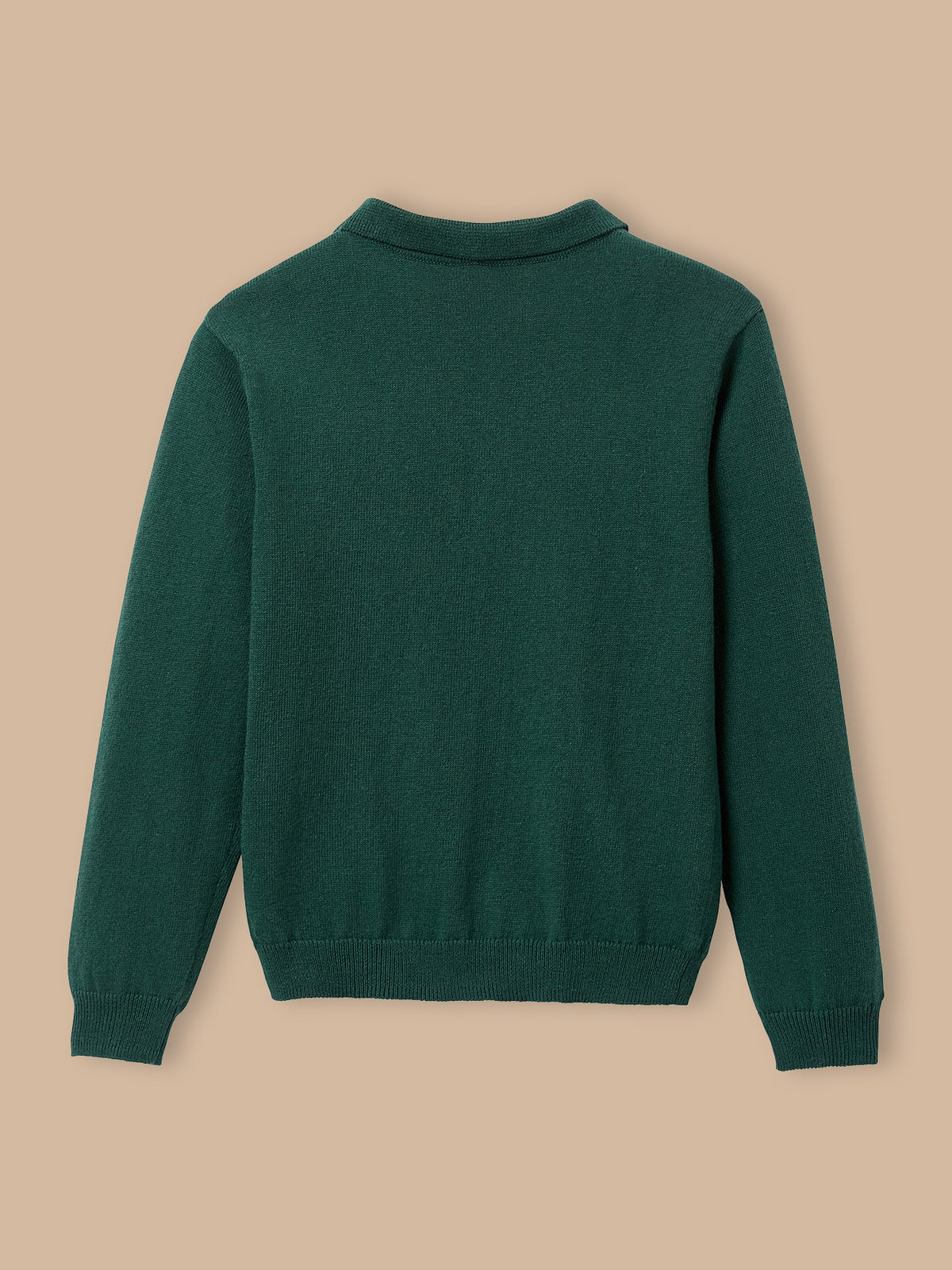 Jungenpullover mit Polokragen