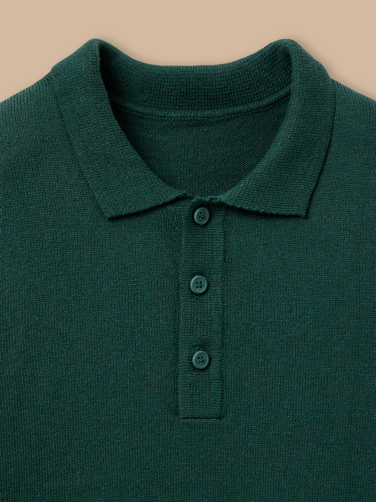 Jungenpullover mit Polokragen