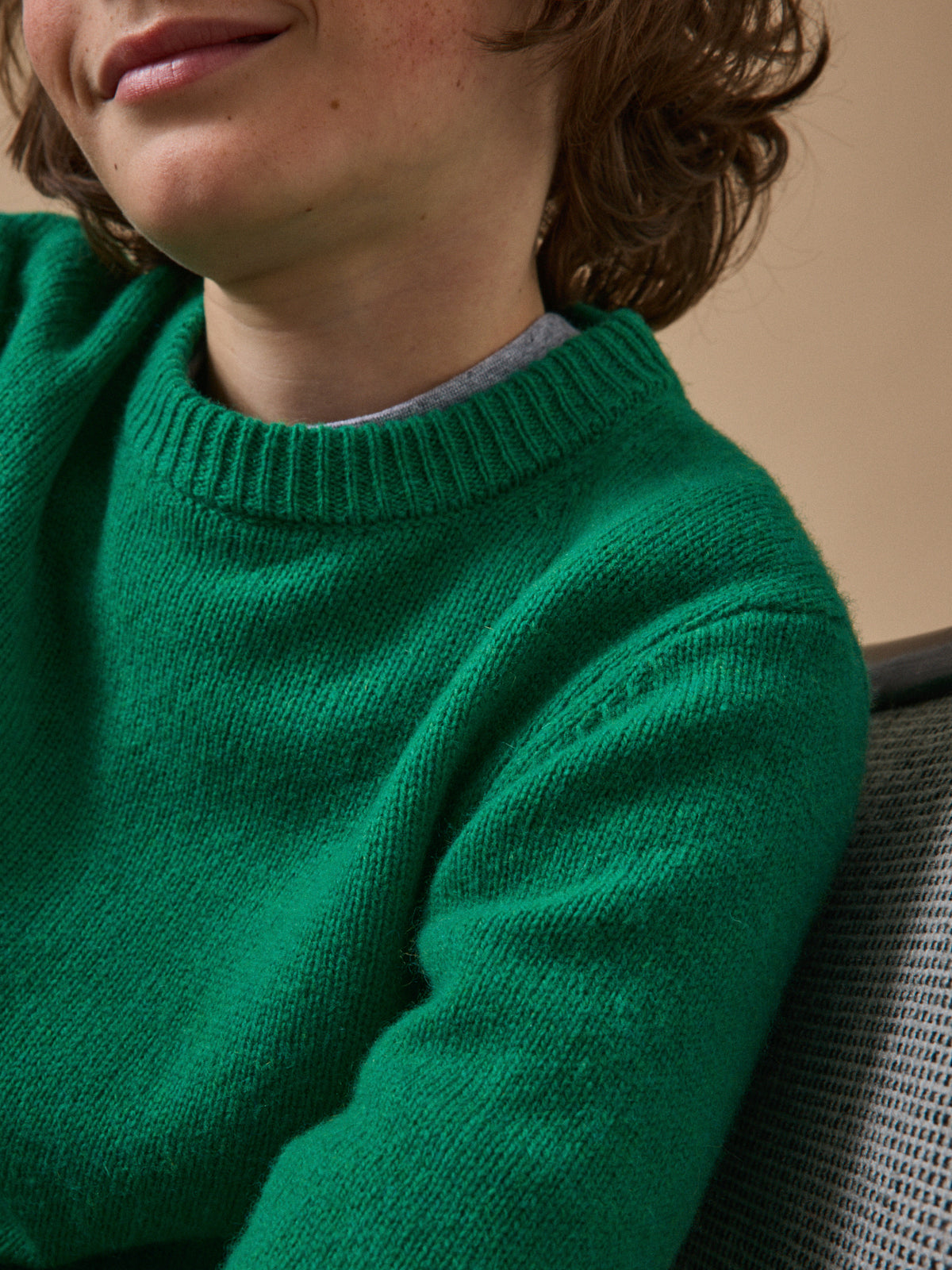 Jungenpullover aus Merino-Wolle