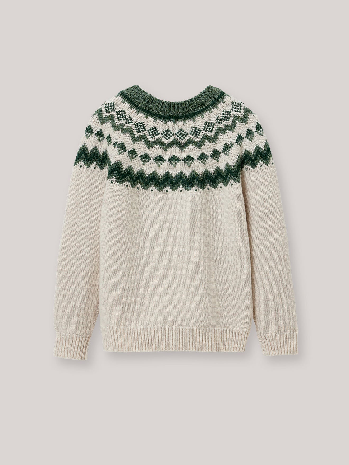 Jungenpullover mit Jacquard-Muster, Family Kollektion