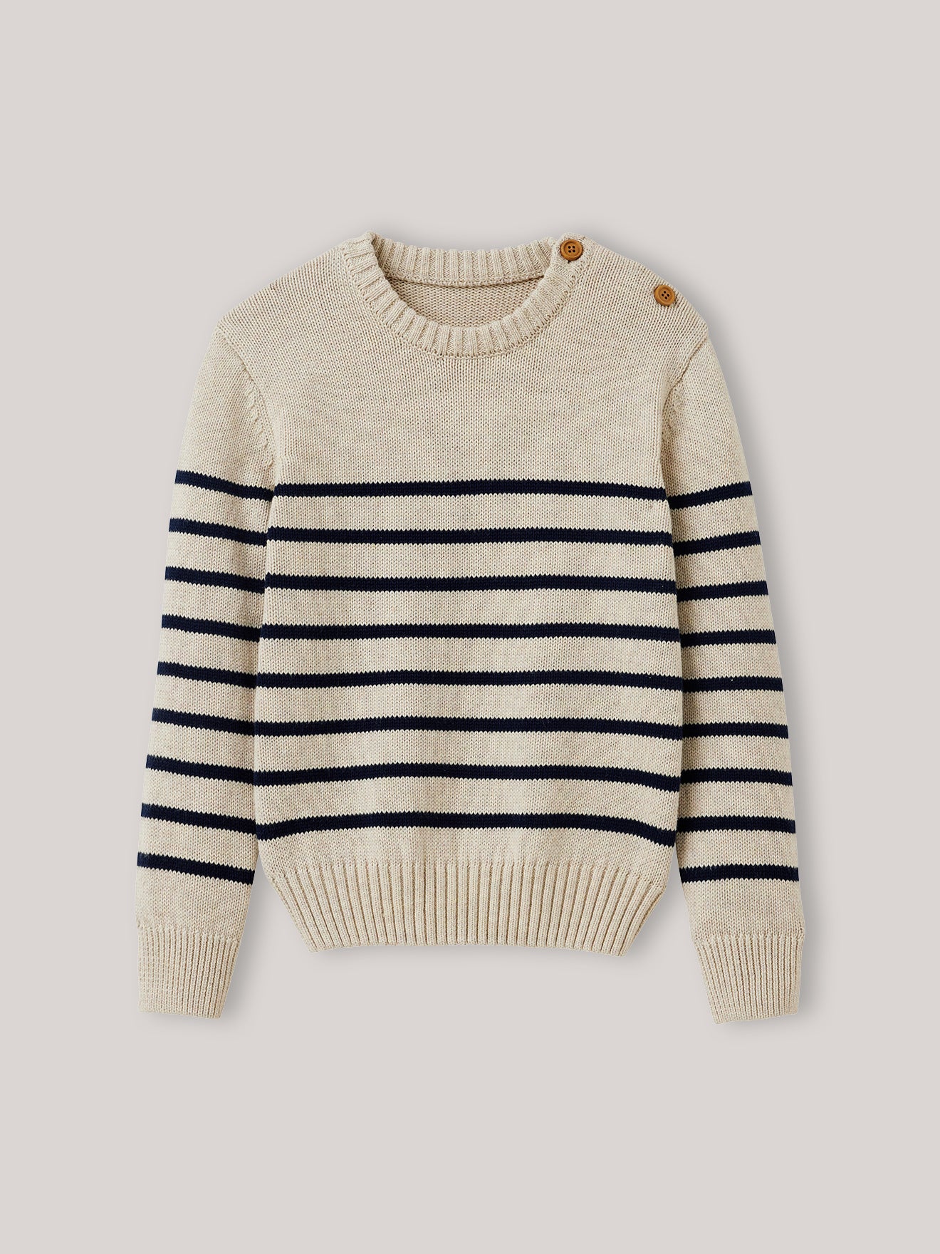 Jungenpullover im Marine-Look