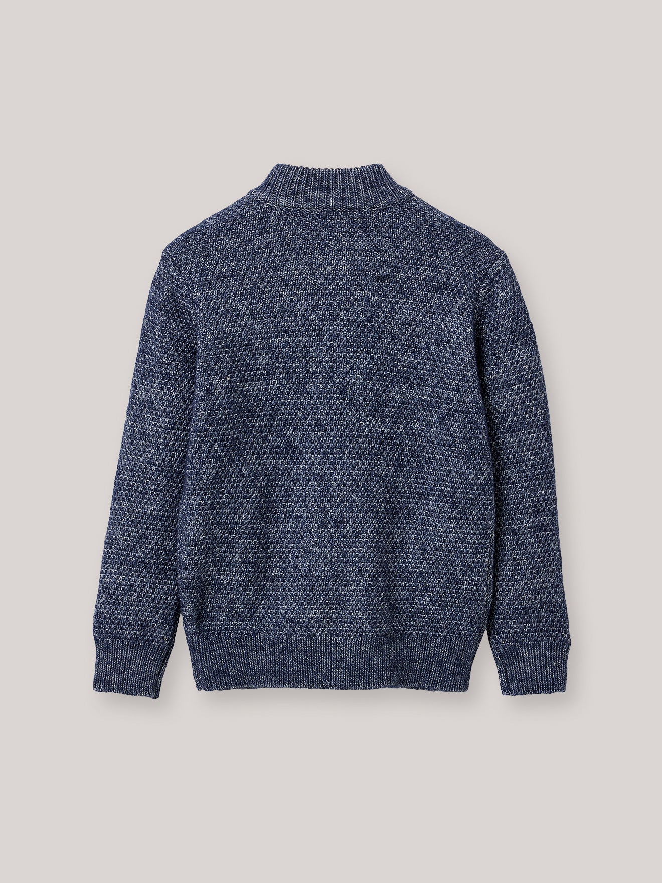 Jungen-Cardigan mit Zopfmuster