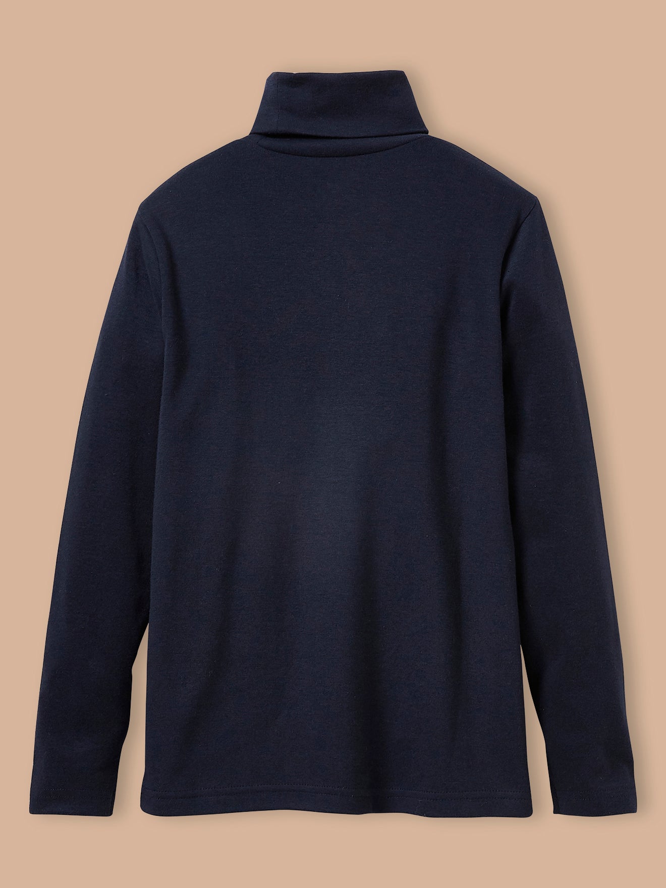 Jungen-Rollkragenpullover – Bio-Baumwolle