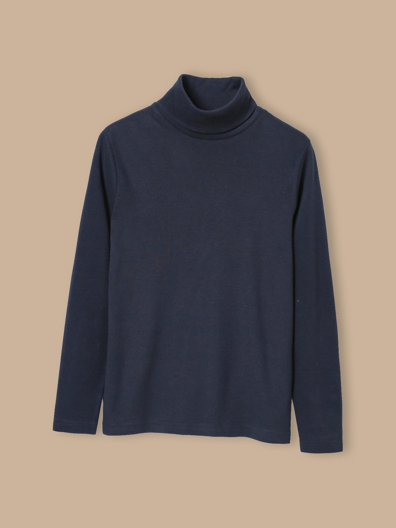 Jungen-Rollkragenpullover – Bio-Baumwolle