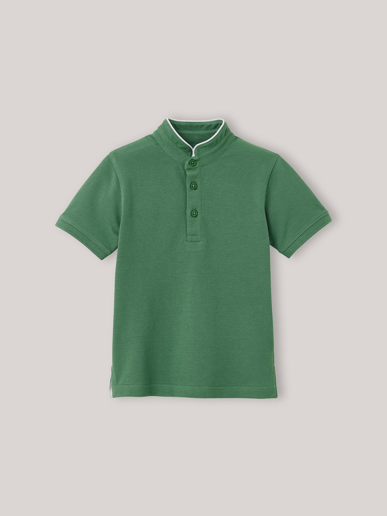 Jungen-Poloshirt – Bio-Baumwolle