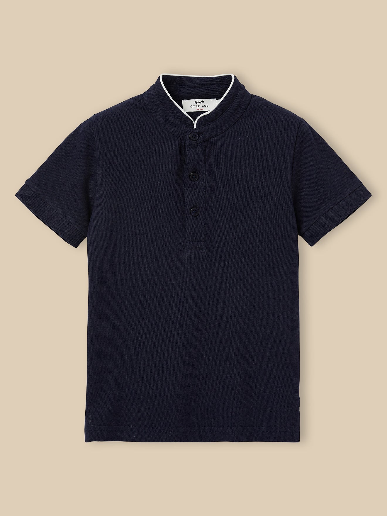 Jungen-Poloshirt – Bio-Baumwolle