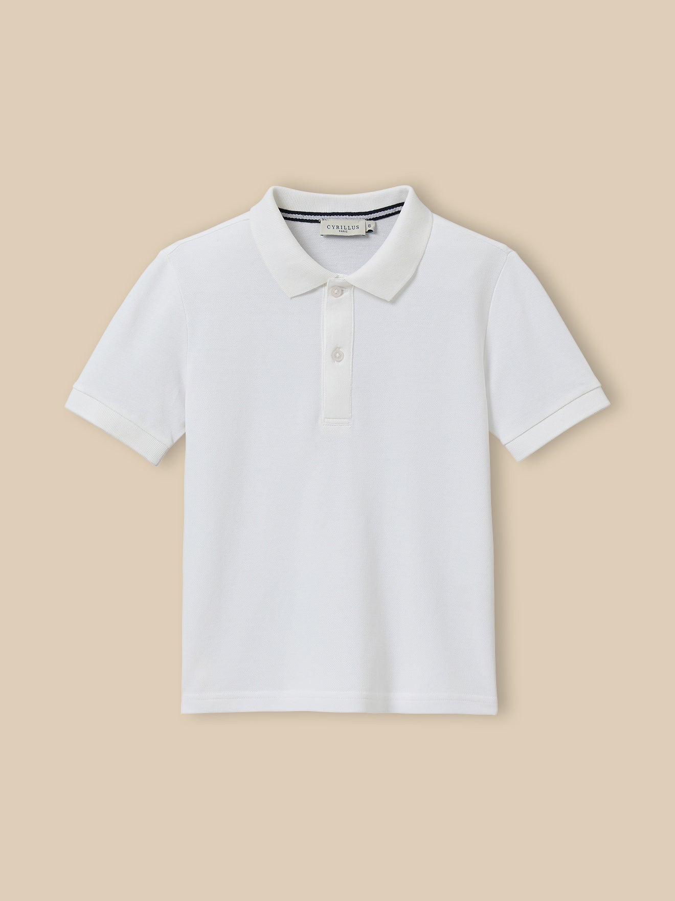 Jungen-Poloshirt – Bio-Baumwolle