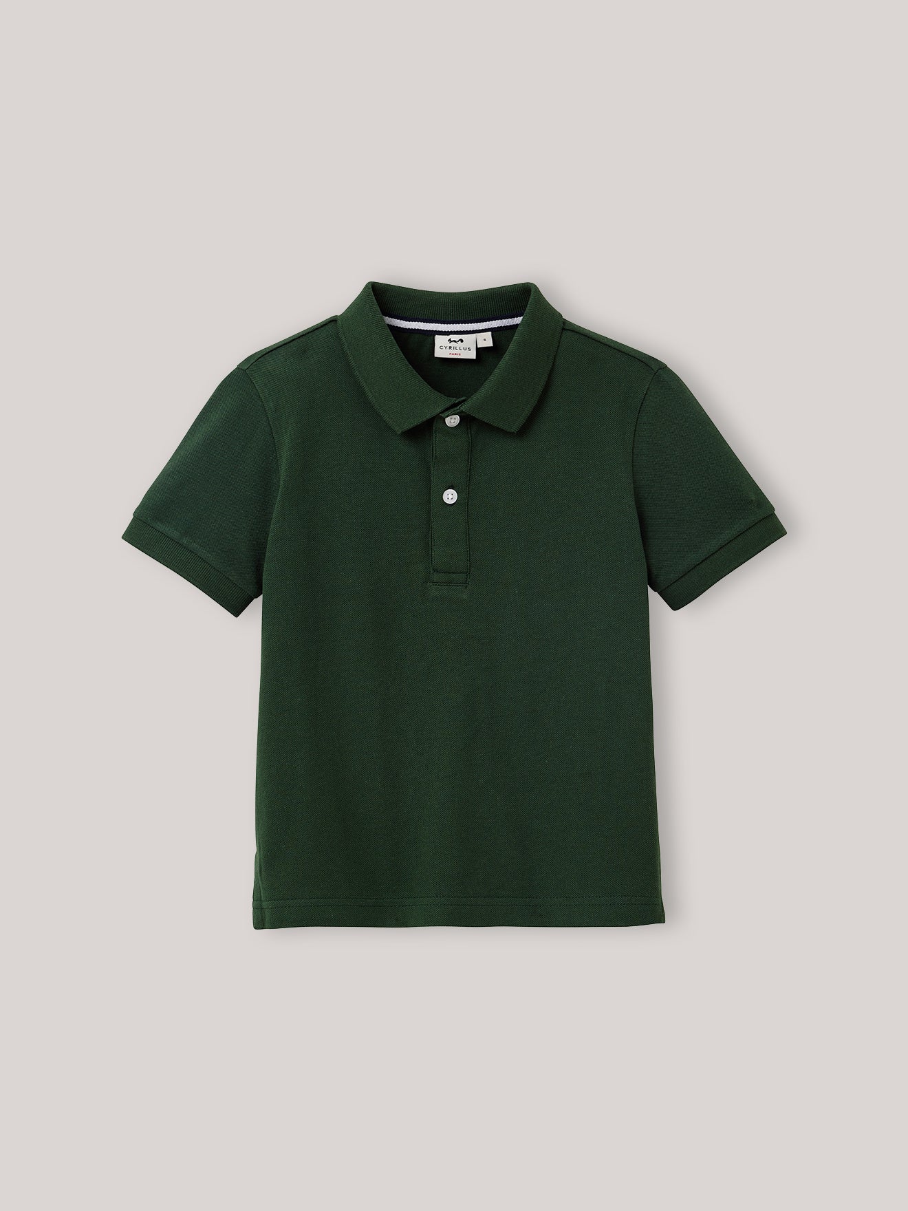 Jungen-Poloshirt – Bio-Baumwolle