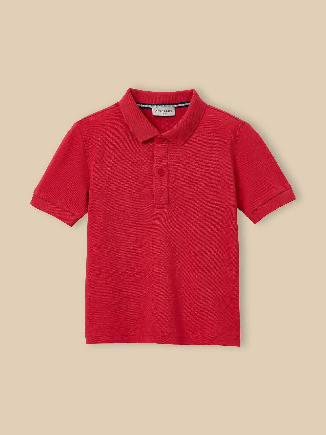 Jungen-Poloshirt – Bio-Baumwolle