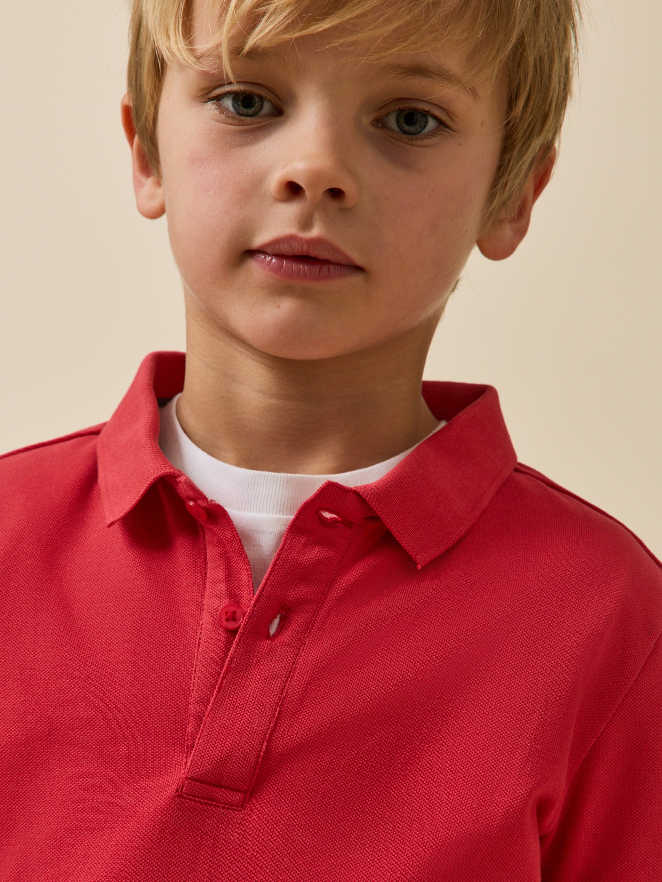 Jungen-Poloshirt – Bio-Baumwolle