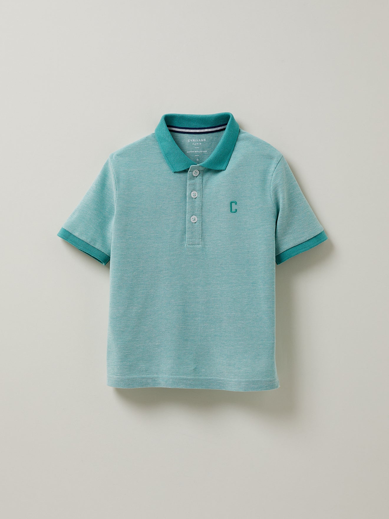 Jungen-Poloshirt – Bio-Baumwolle