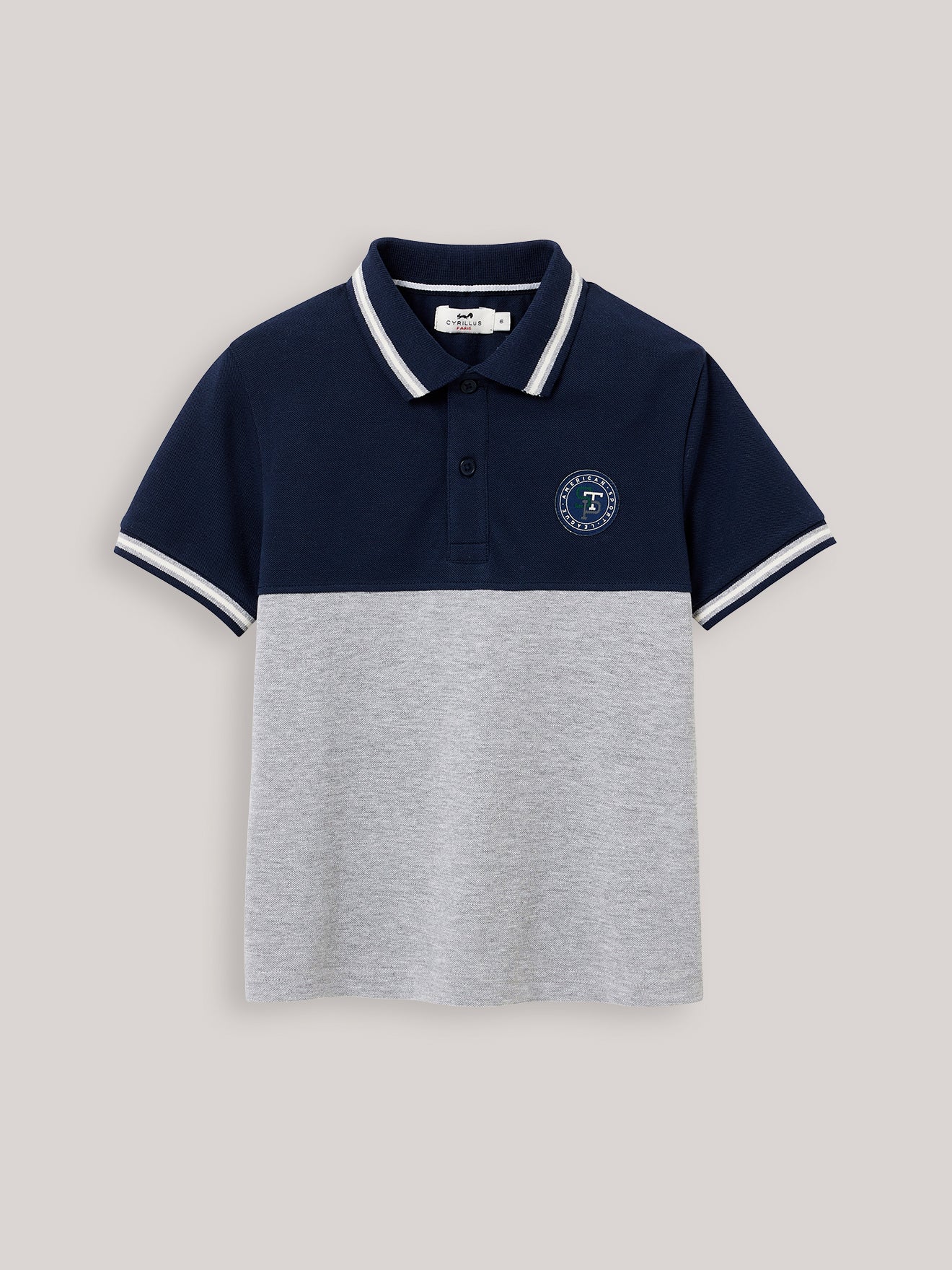 Jungen-Poloshirt aus Pikeestrick – Bio-Baumwolle