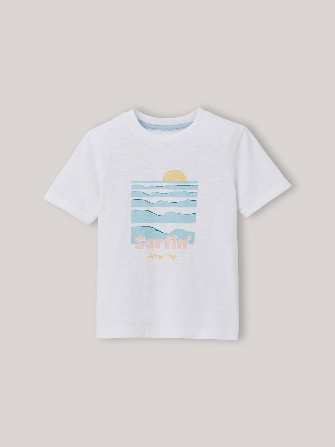 Jungen T-Shirt mit Druckmotiv – Bio-Baumwolle