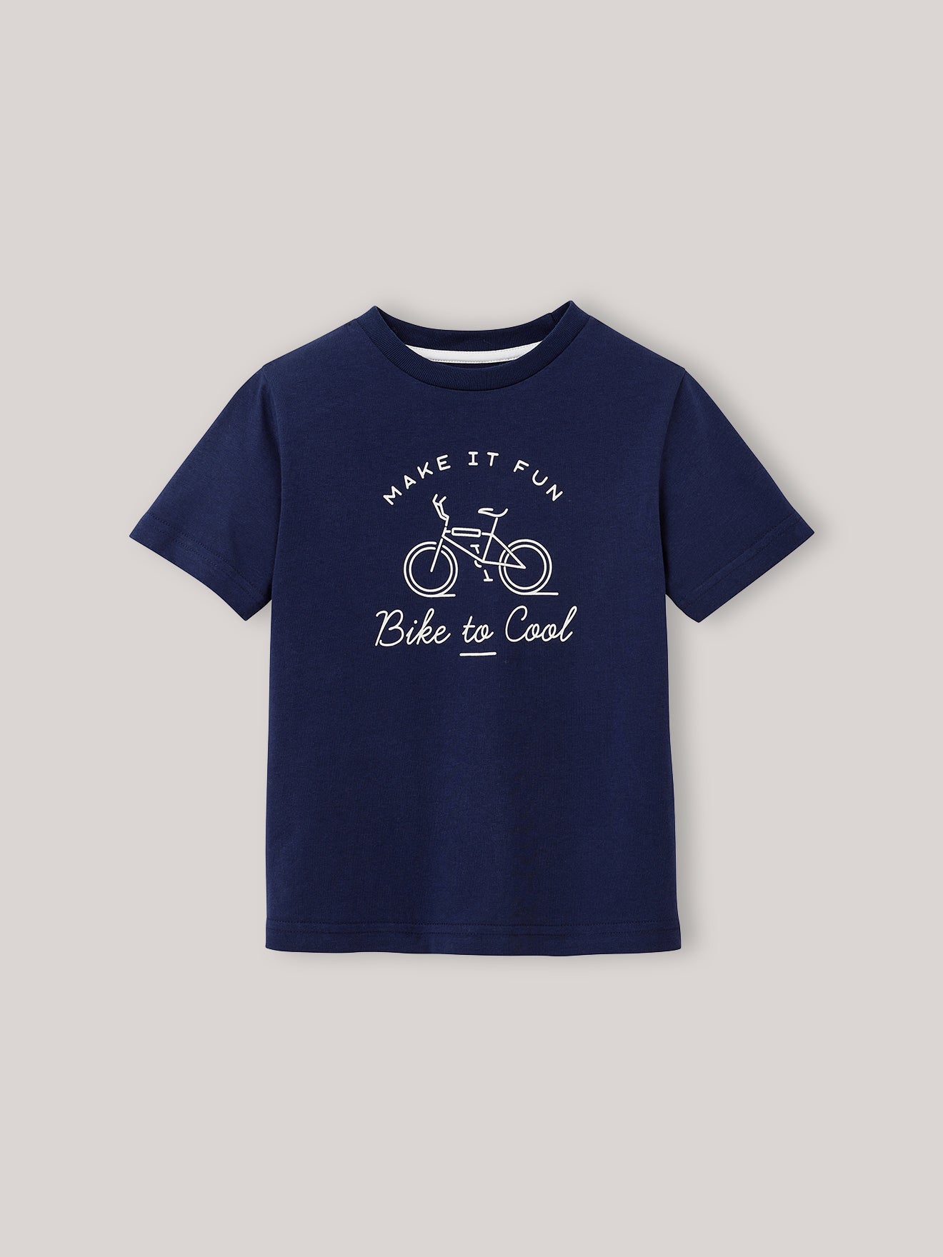 Jungen T-Shirt mit Druckmotiv – Bio-Baumwolle