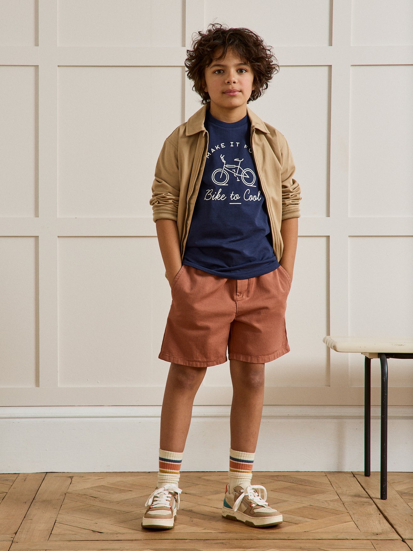 Jungen T-Shirt mit Druckmotiv – Bio-Baumwolle