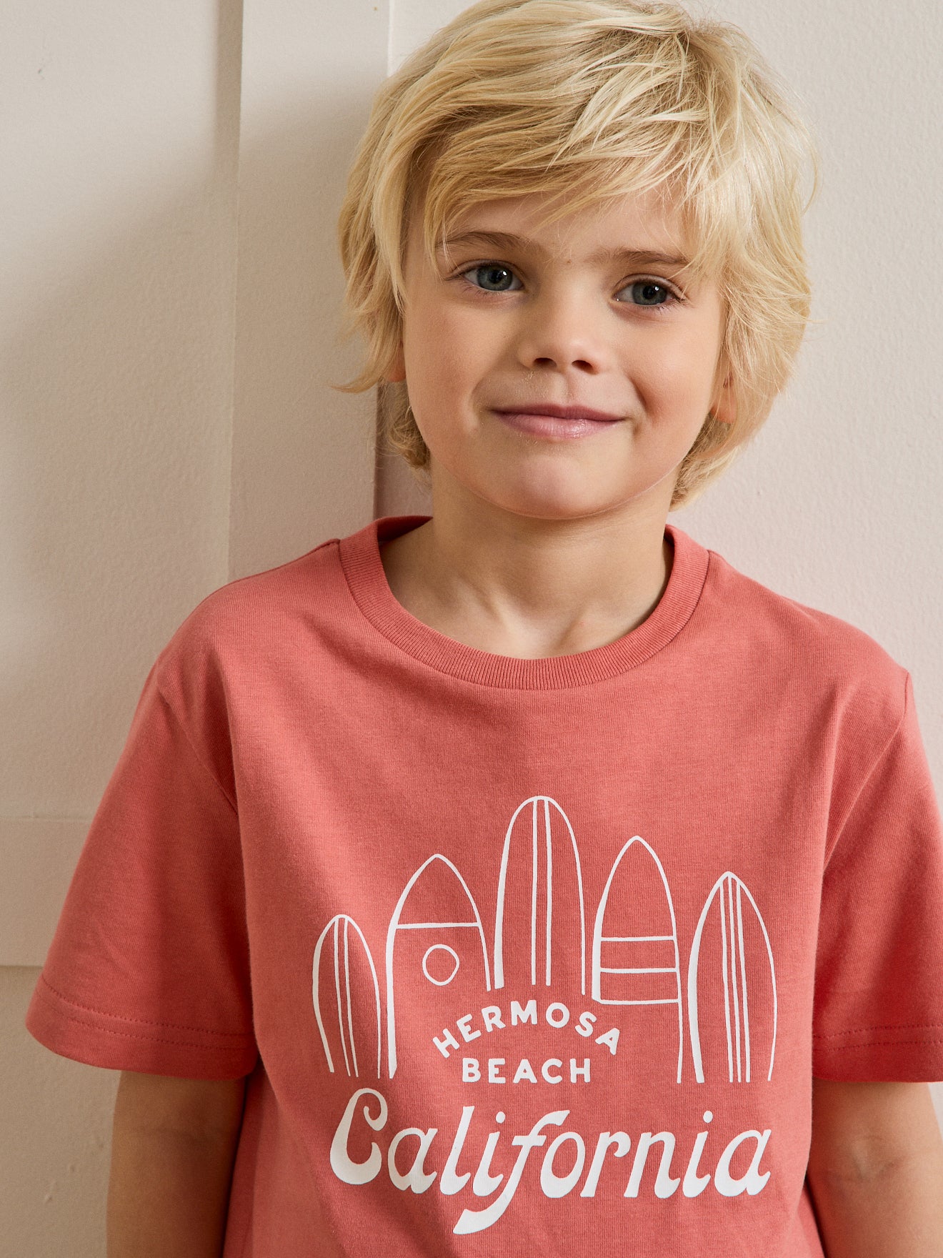 Jungen T-Shirt mit Druckmotiv – Bio-Baumwolle