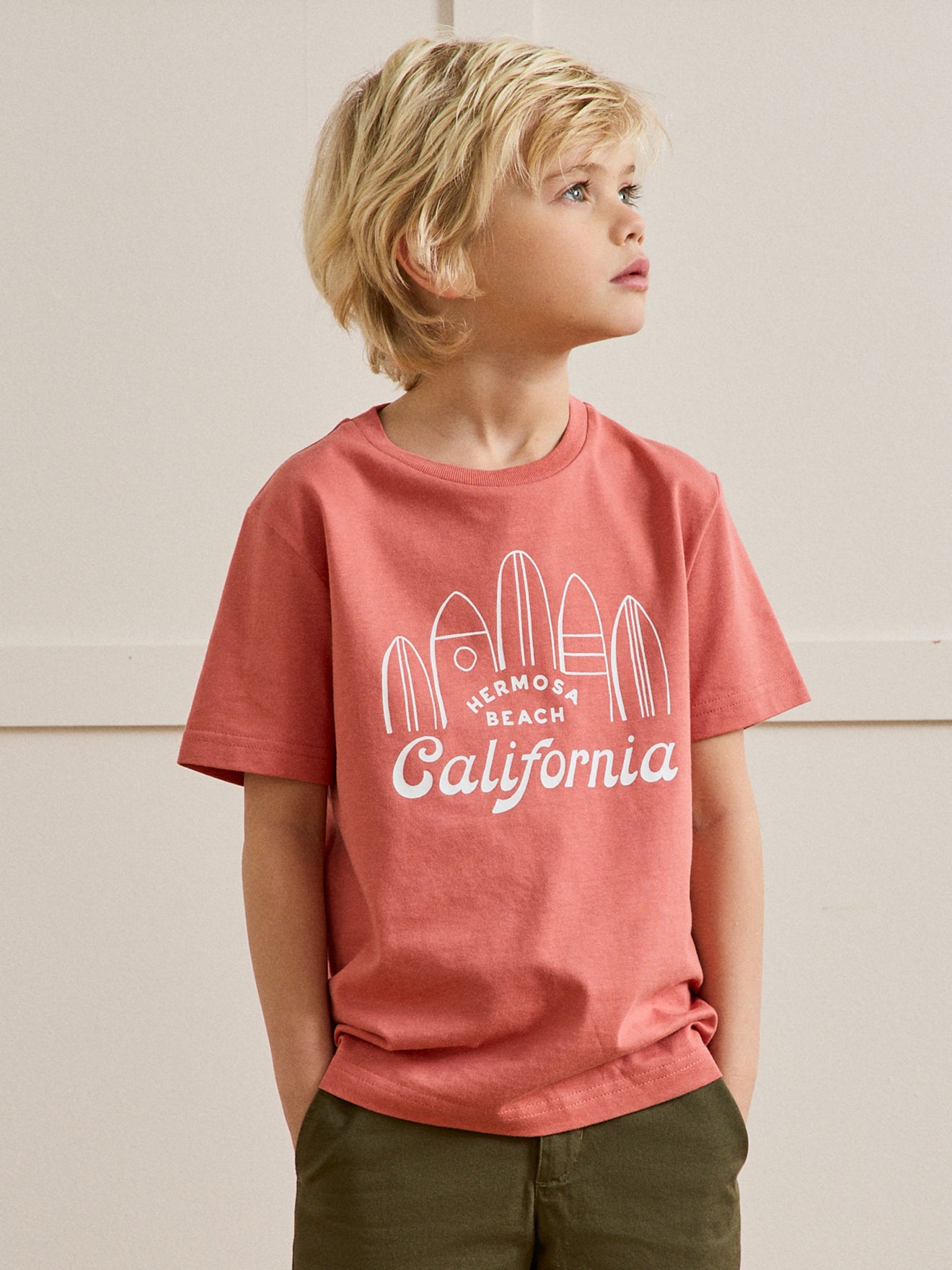 Jungen T-Shirt mit Druckmotiv – Bio-Baumwolle