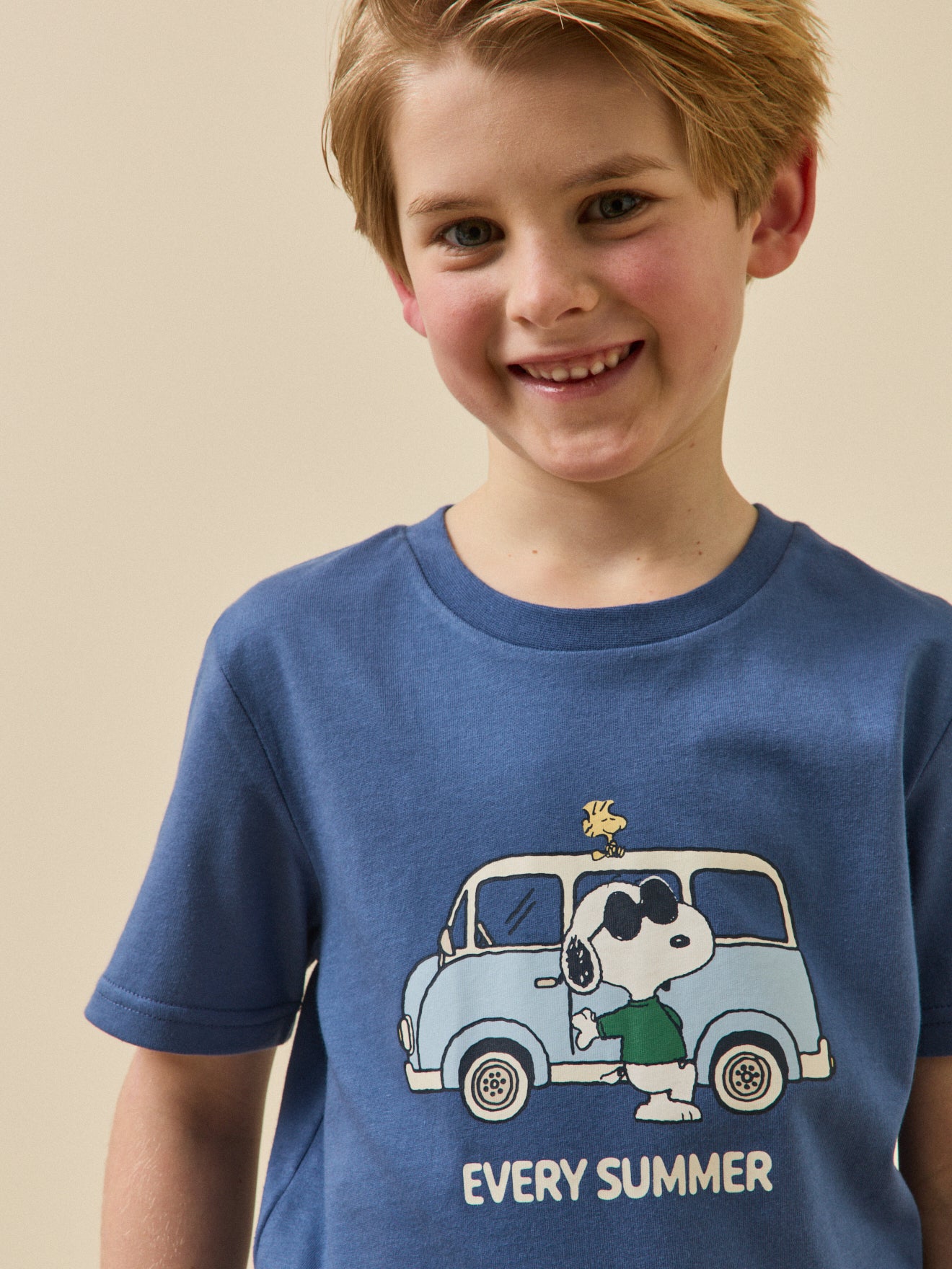 Kinder T-Shirt Cyrillus X PEANUTS™ – Snoopy-Kollektion