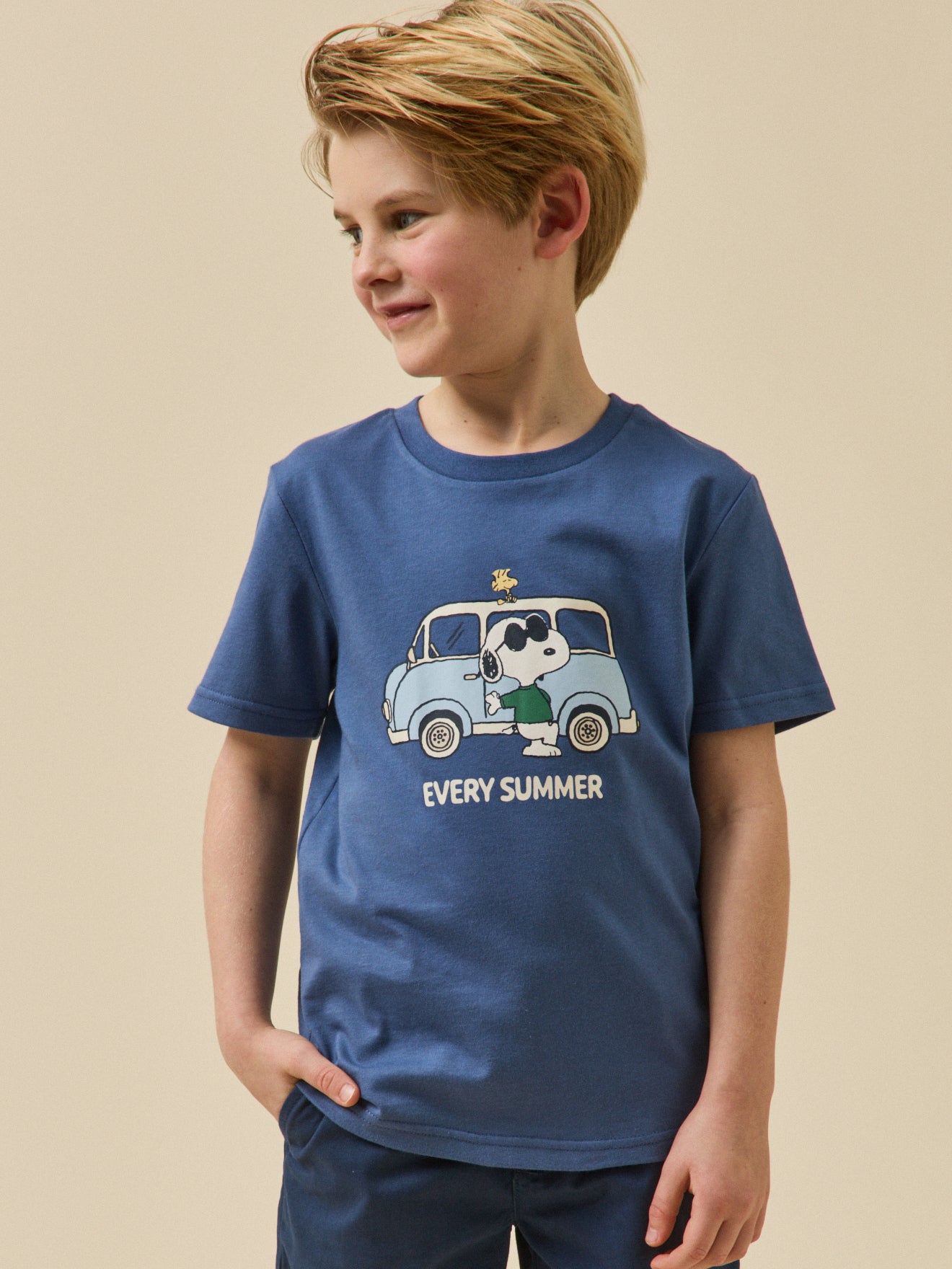 Kinder T-Shirt Cyrillus X PEANUTS™ – Snoopy-Kollektion