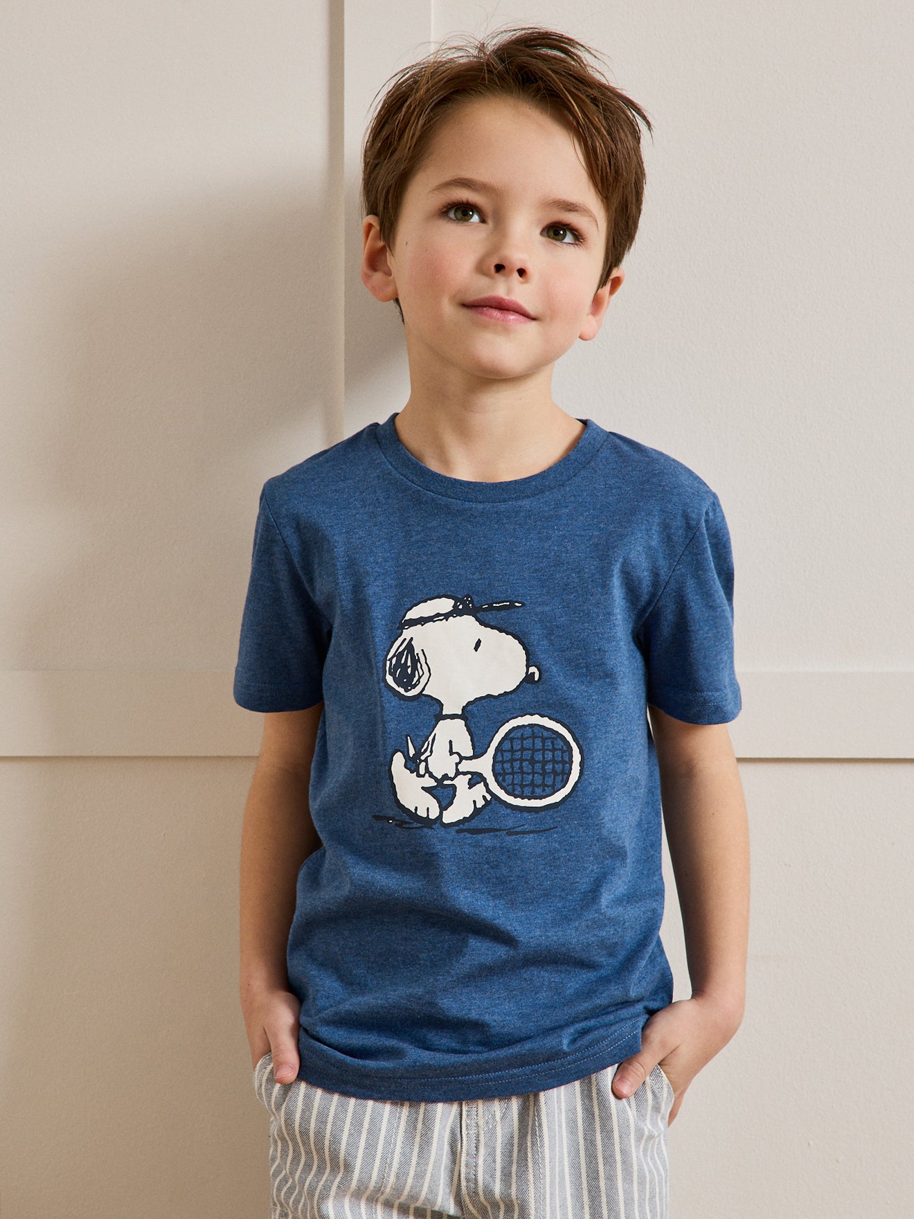 Kinder T-Shirt Cyrillus X PEANUTS™ – Snoopy-Kollektion