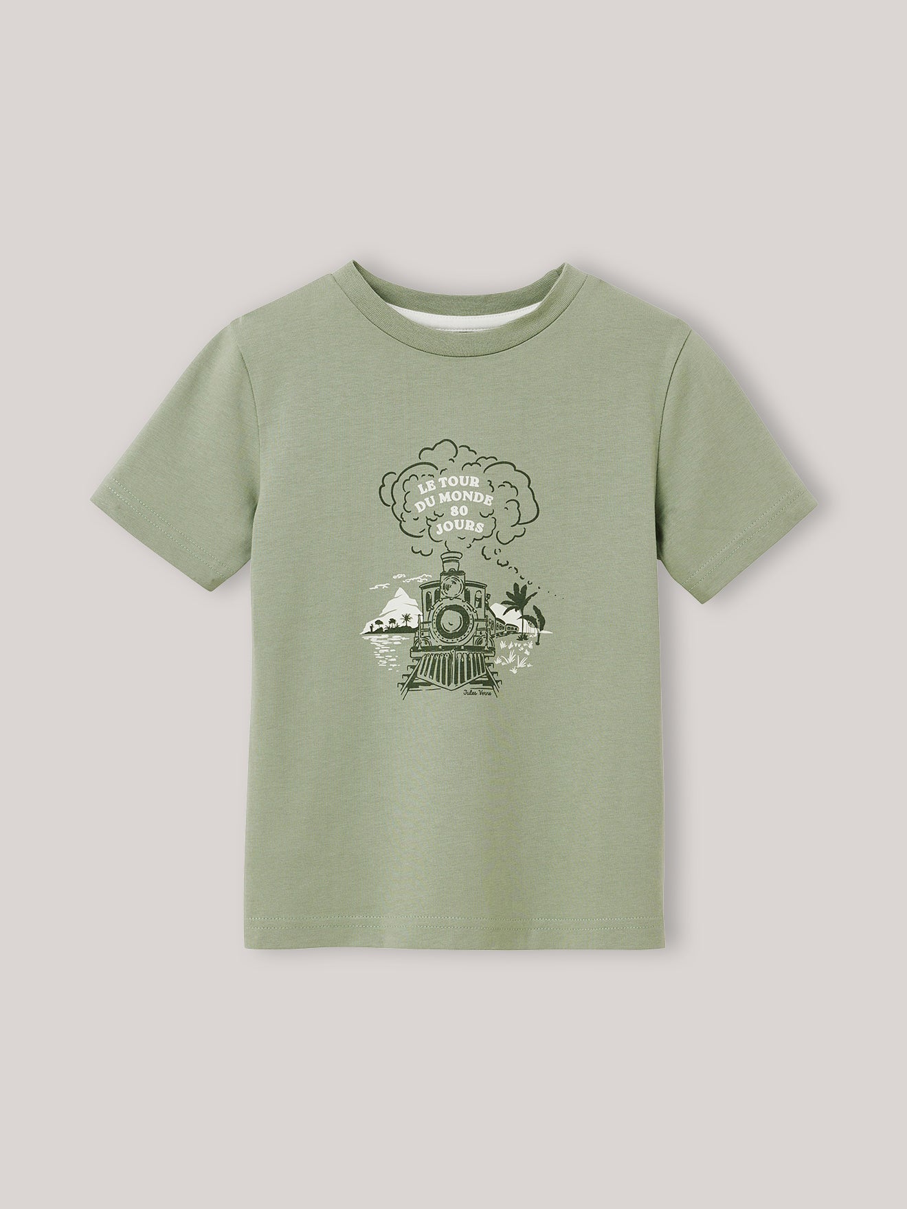 Kinder T-Shirt aus der Jules Verne Kollektion – Bio-Baumwolle