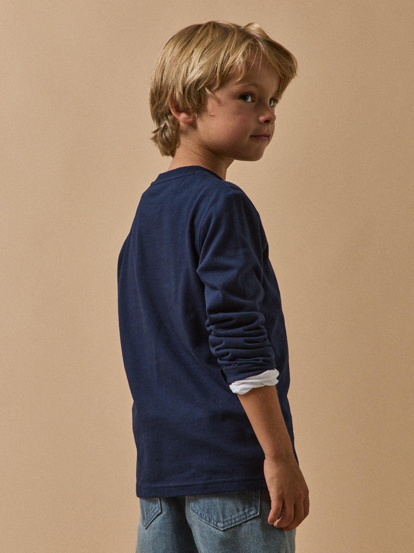 Jungen T-Shirt mit Druckmotiv – Bio-Baumwolle