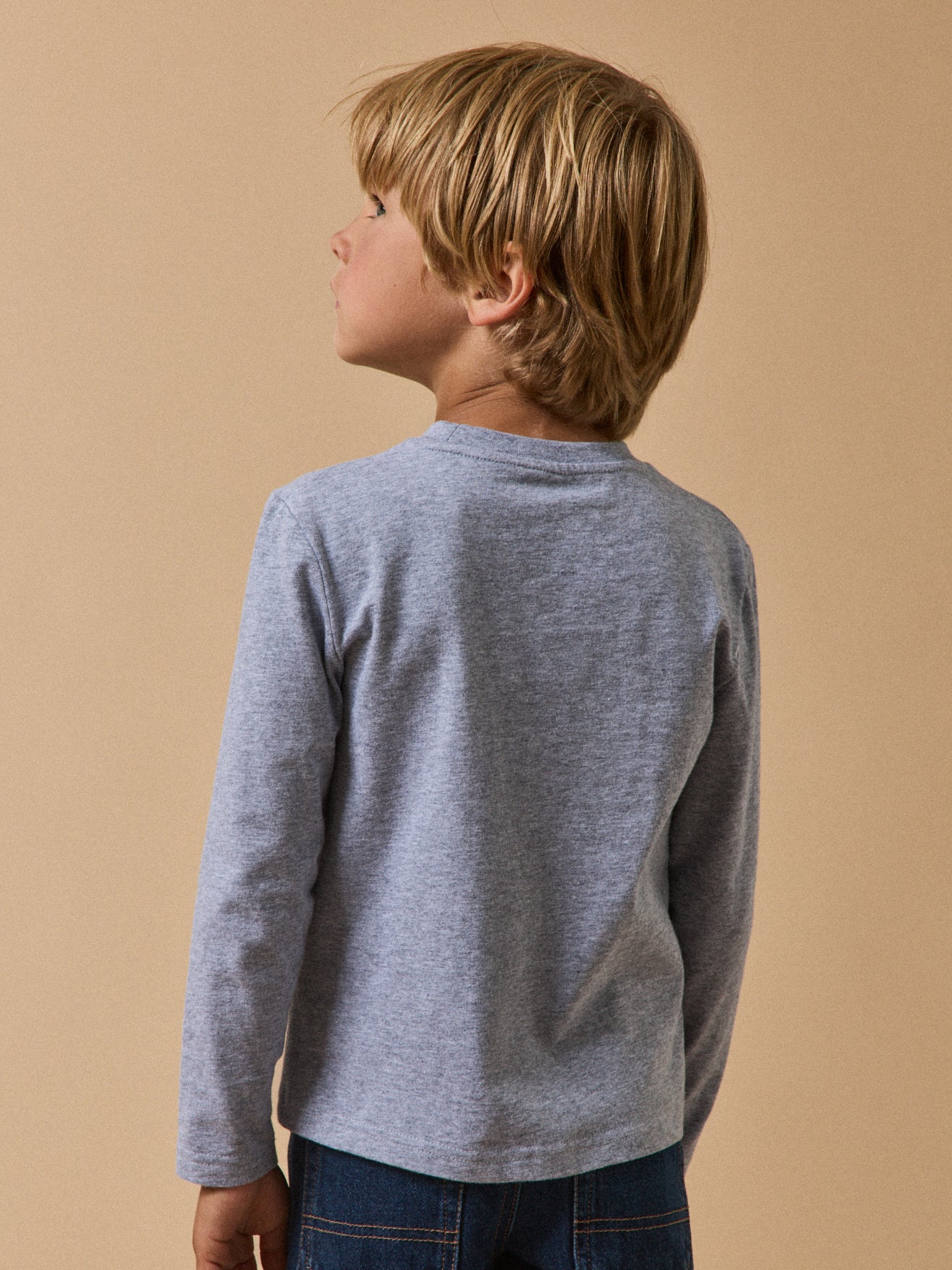 Jungen T-Shirt mit Druckmotiv – Bio-Baumwolle