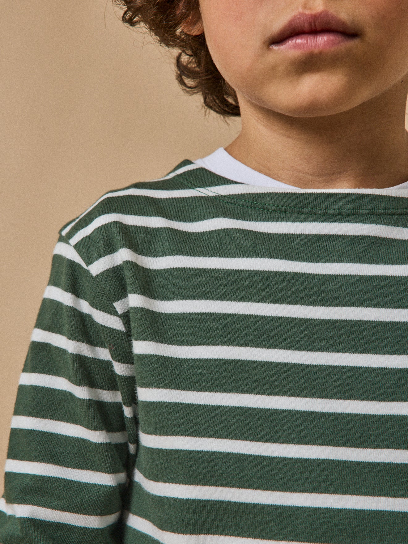 Jungen-Shirt im Marinelook – Bio-Baumwolle