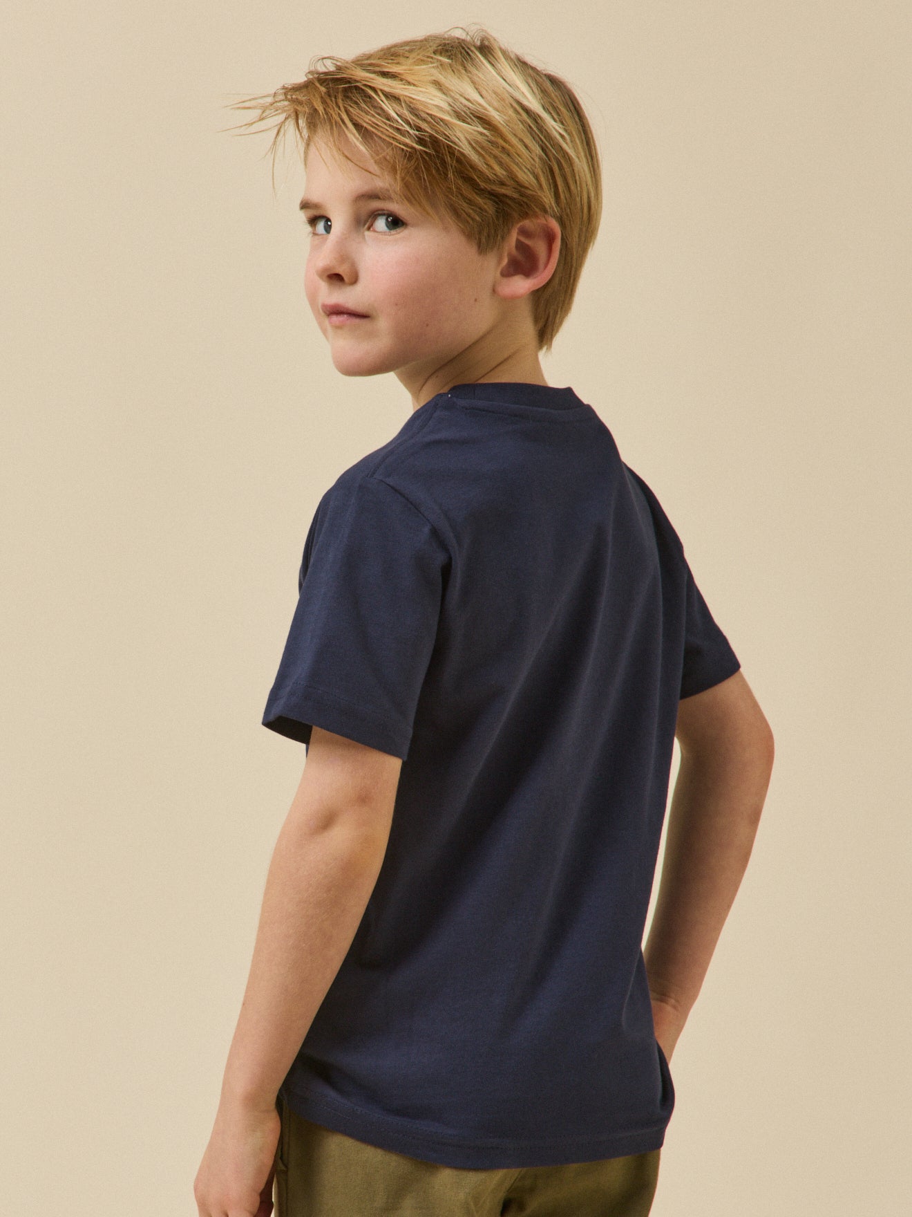 Jungen T-Shirt mit Druckmotiv – Bio-Baumwolle
