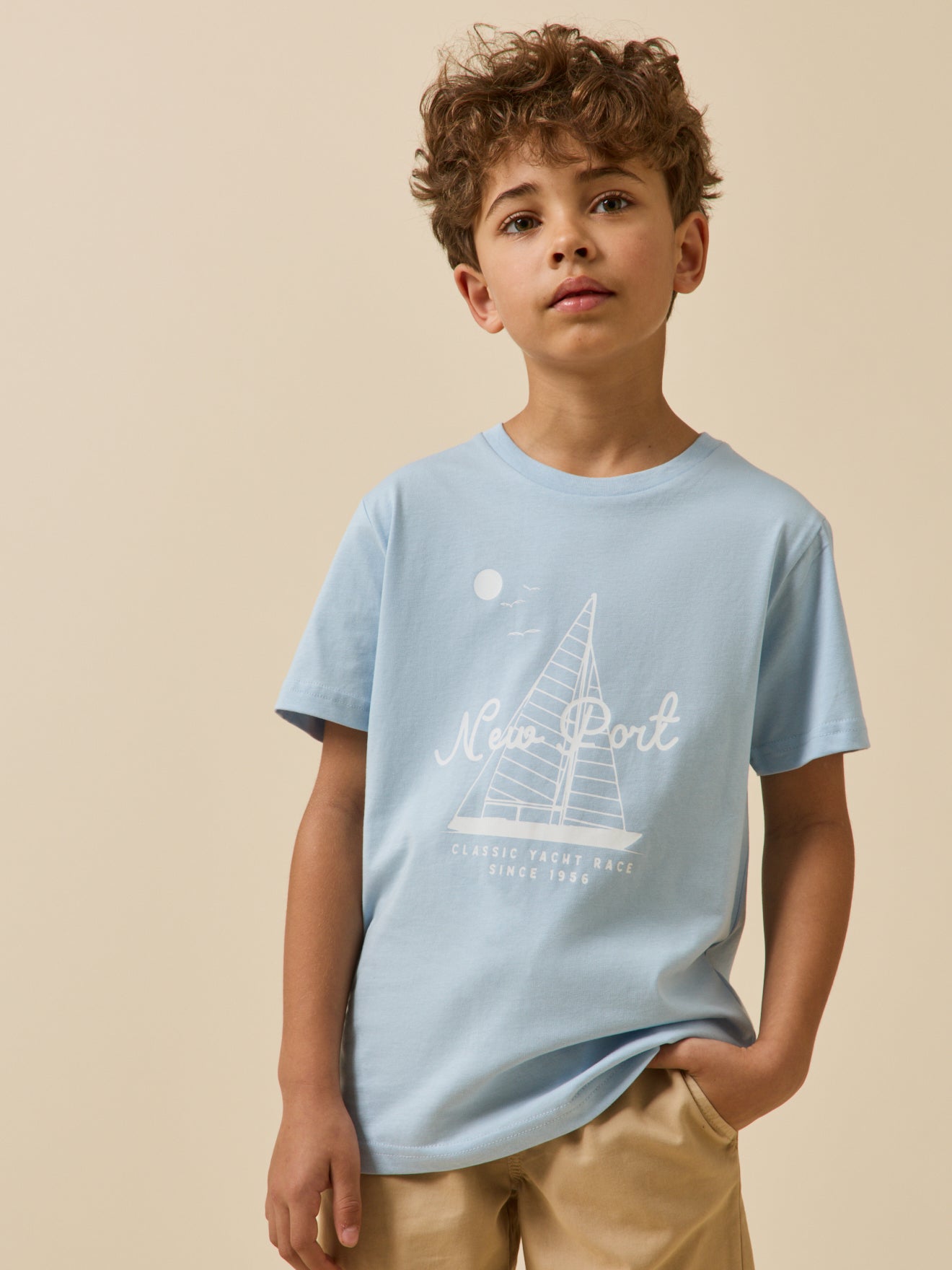 Jungen T-Shirt mit Druckmotiv – Bio-Baumwolle