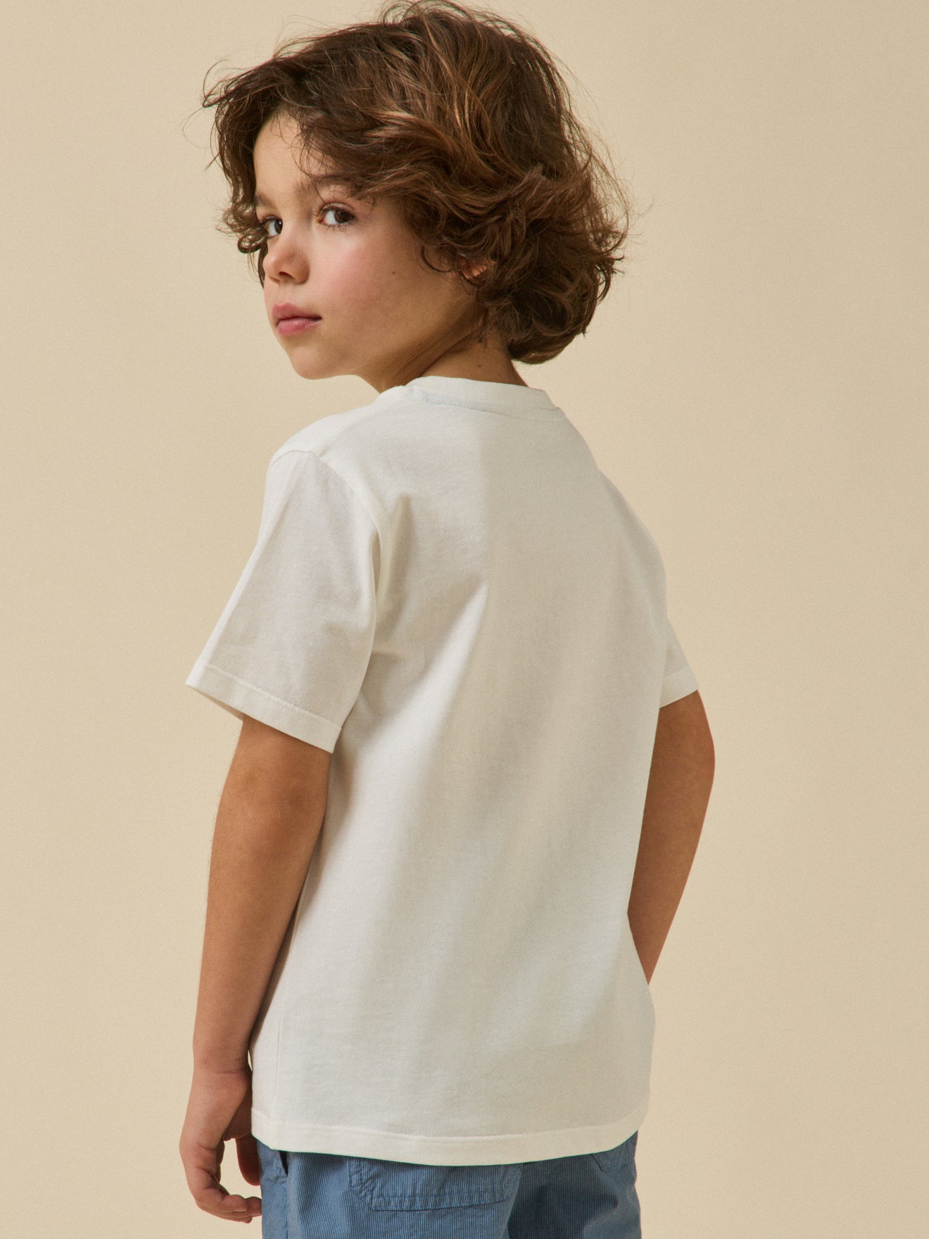 Jungen T-Shirt « Homard » – Bio-Baumwolle