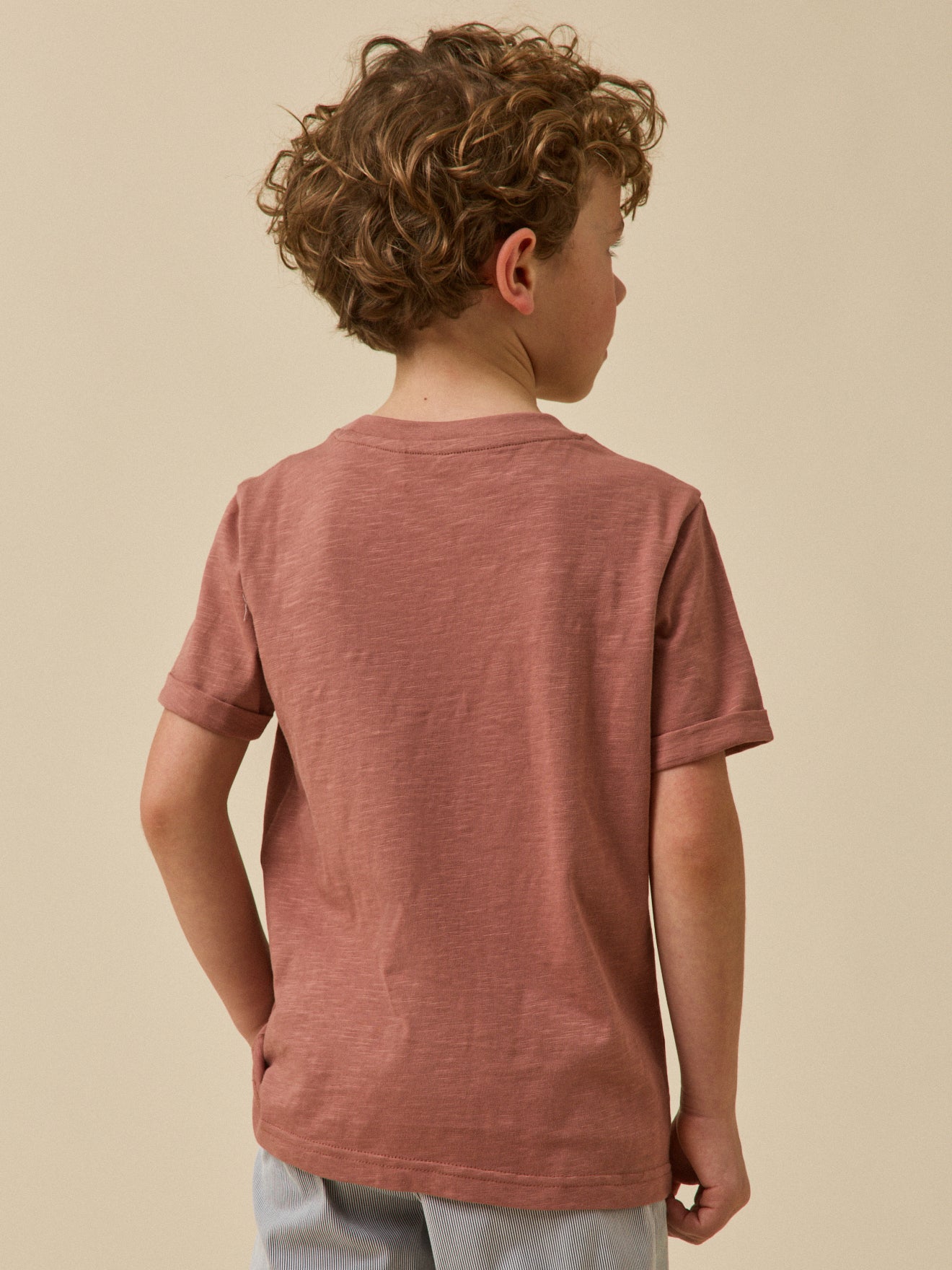 Jungen T-Shirt mit Druckmotiv – Bio-Baumwolle