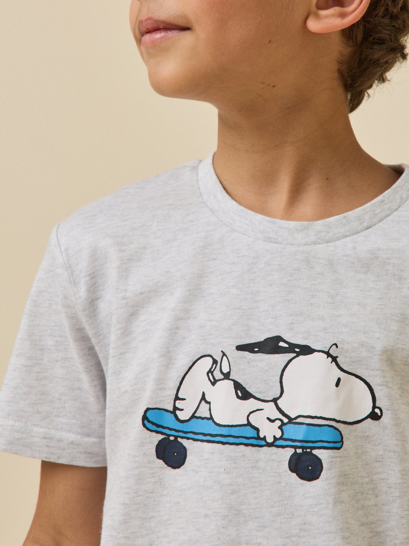 Kinder T-Shirt Cyrillus x PEANUTS(TM) – Snoopy Kollektion