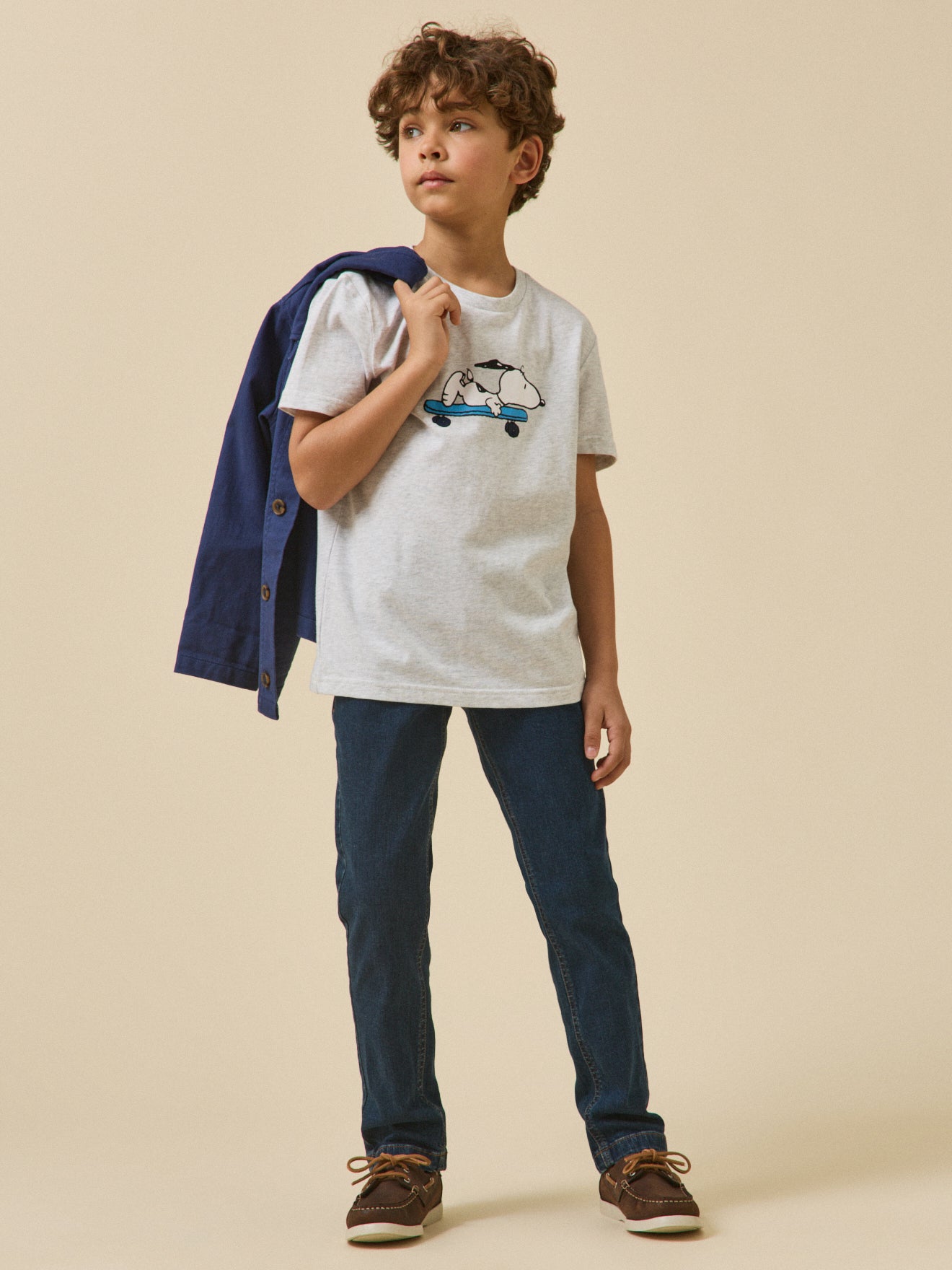 Kinder T-Shirt Cyrillus x PEANUTS(TM) – Snoopy Kollektion