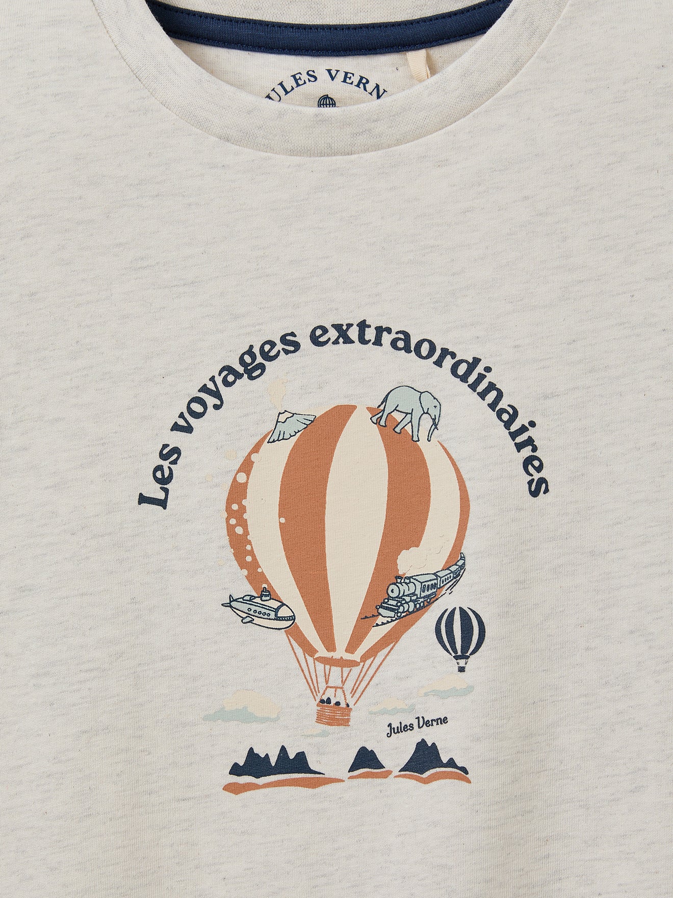 Kinder T-Shirt aus der Jules Verne Kollektion – Bio-Baumwolle