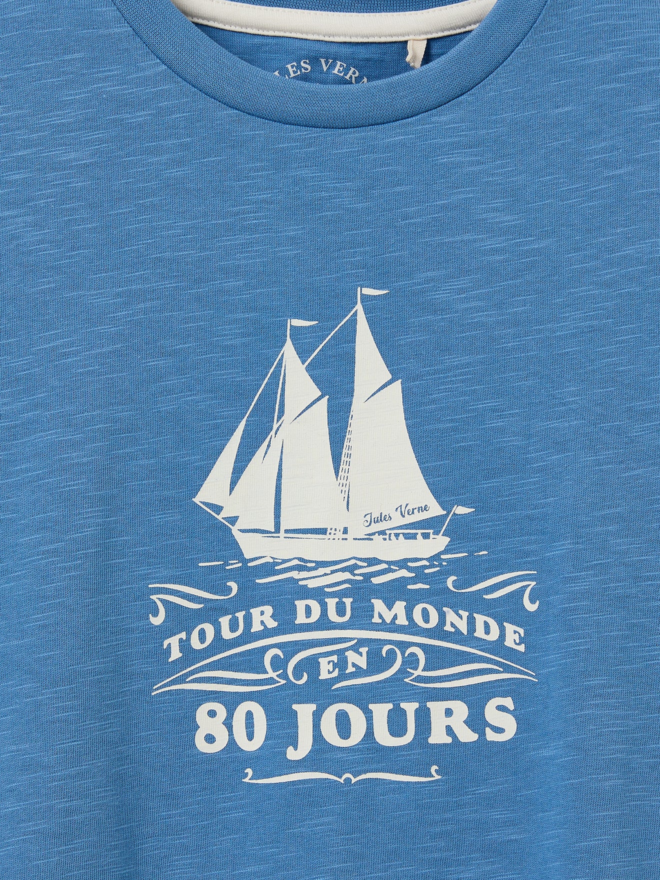 Kinder T-Shirt aus der Jules Verne Kollektion – Bio-Baumwolle