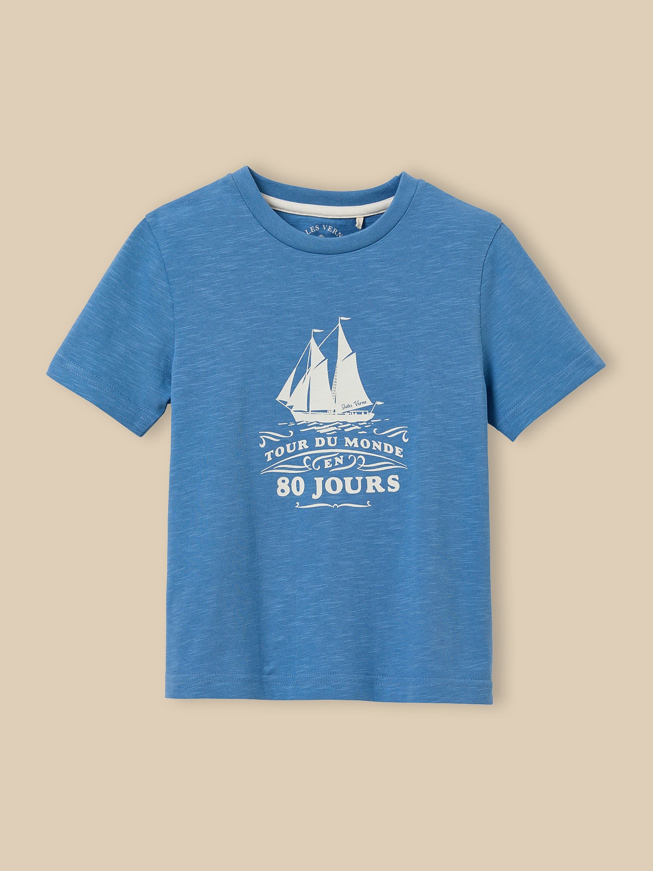 Kinder T-Shirt aus der Jules Verne Kollektion – Bio-Baumwolle