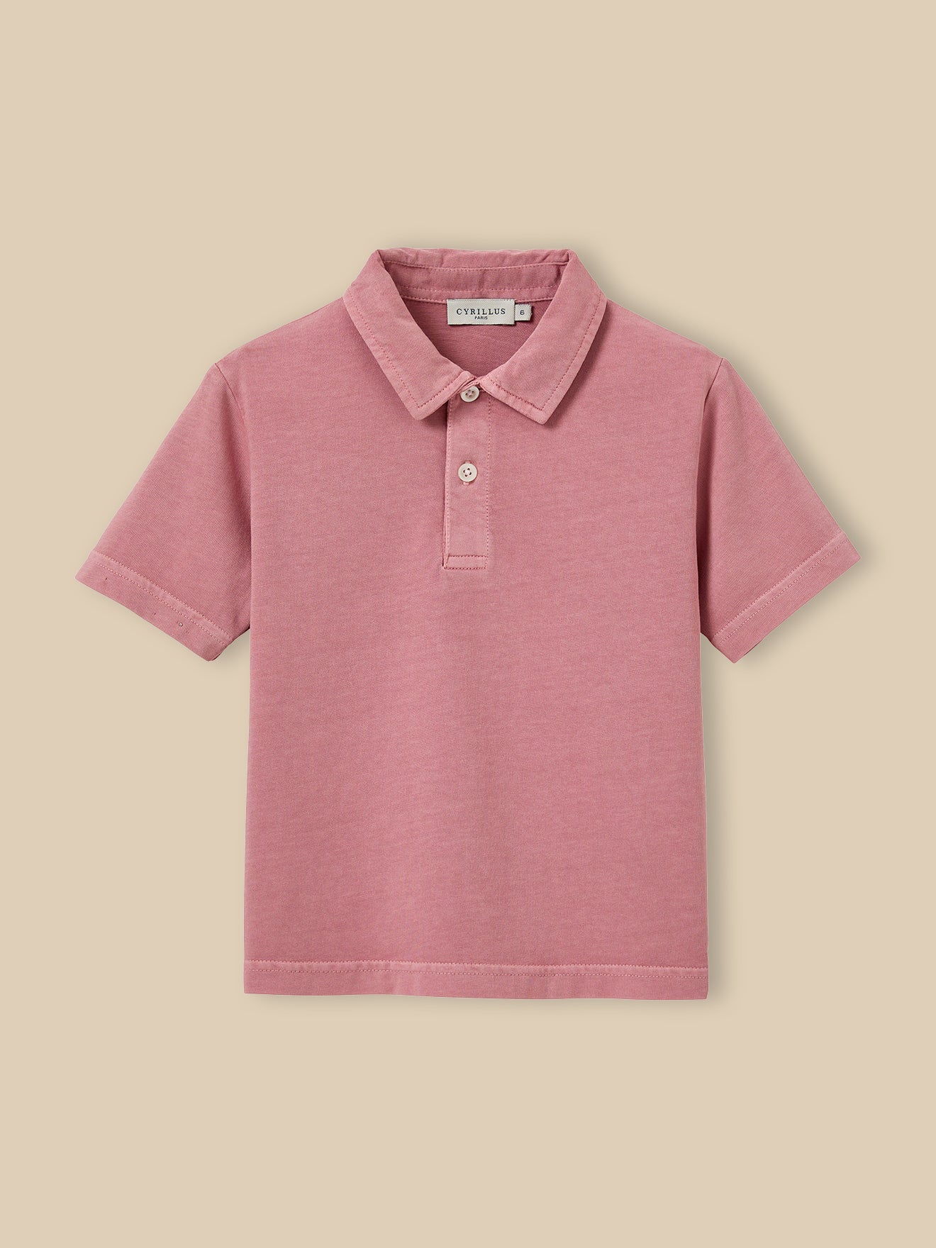 Jungen-Poloshirt – Bio-Baumwolle