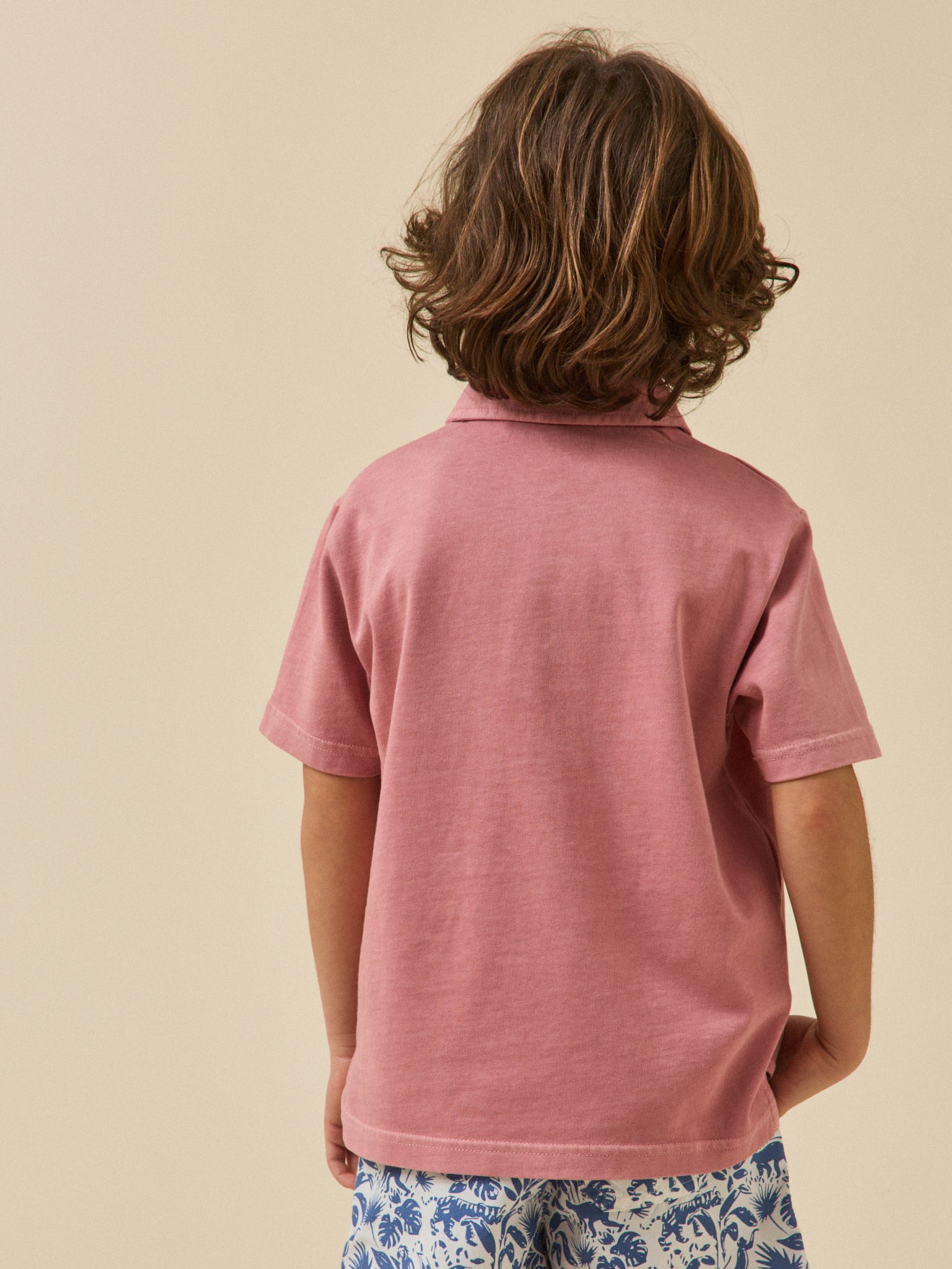Jungen-Poloshirt – Bio-Baumwolle