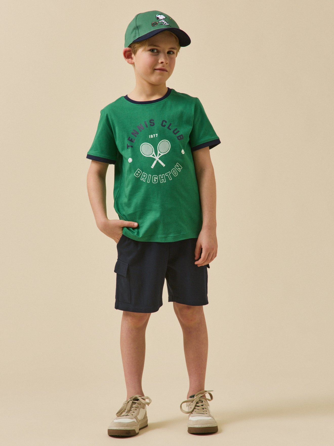 Jungen T-Shirt mit Druckmotiv – Bio-Baumwolle