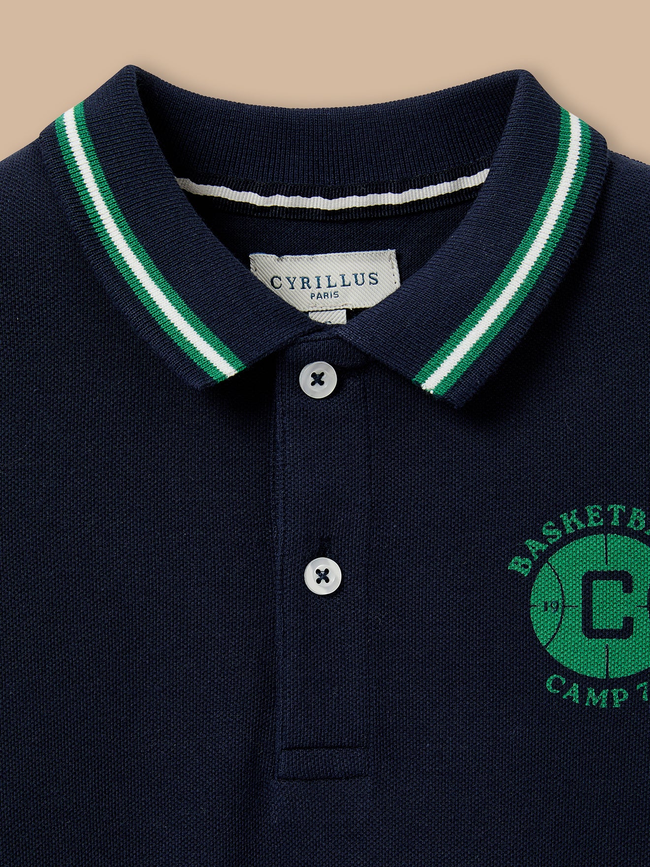 Jungen Poloshirt aus Piqué-Strick