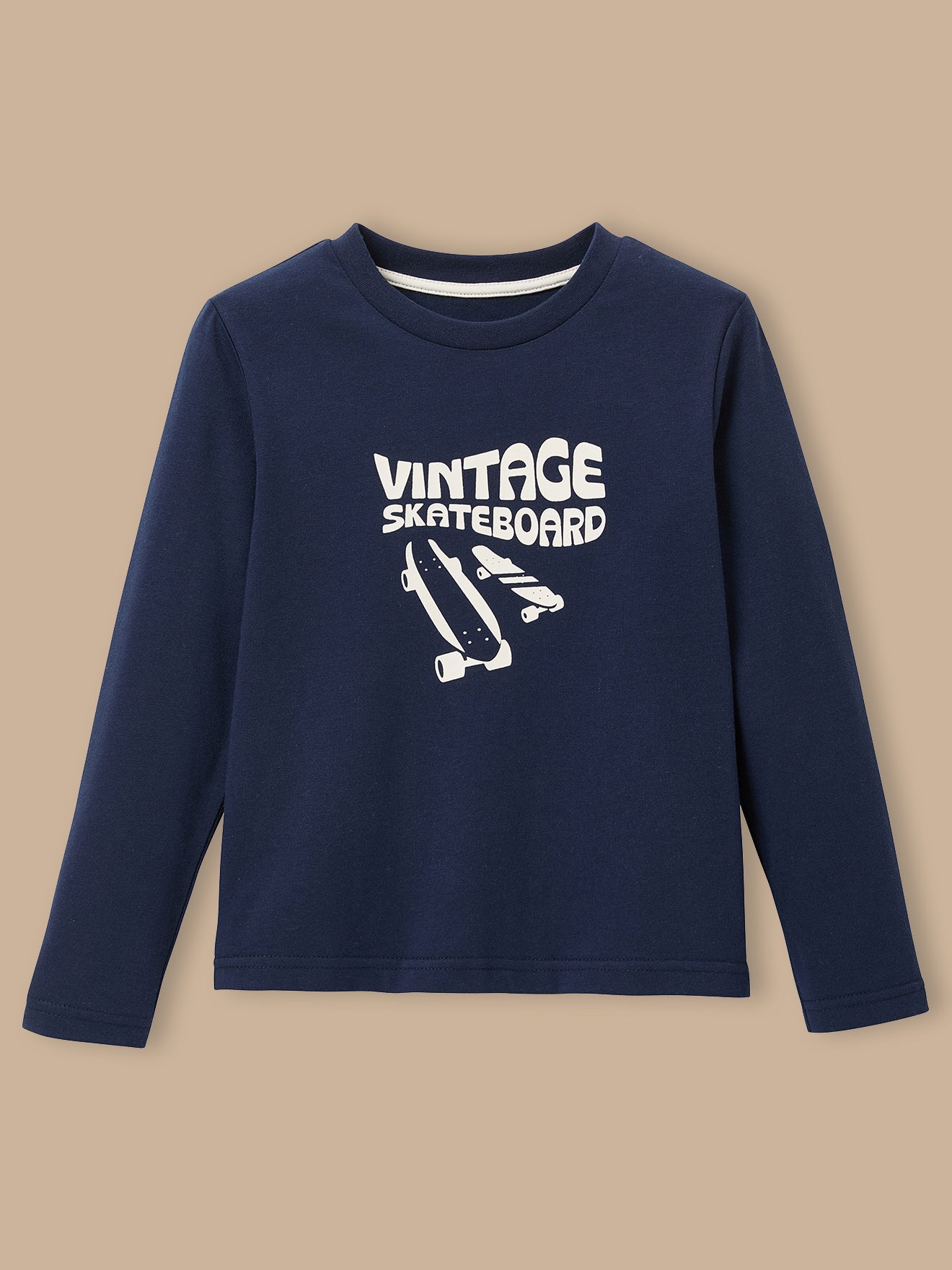 Jungen T-Shirt mit Druckmotiv – Bio-Baumwolle