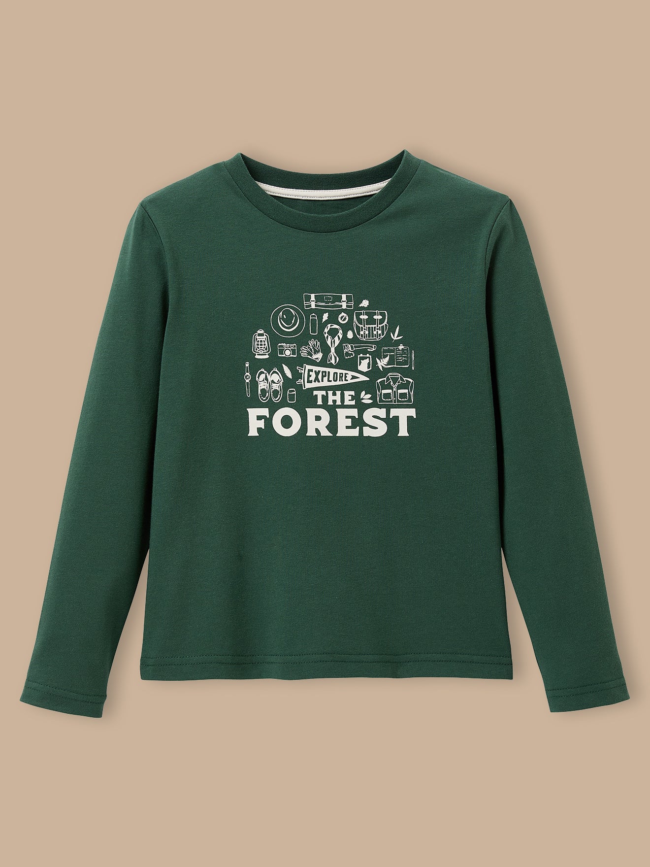 Jungen T-Shirt mit Druckmotiv – Bio-Baumwolle