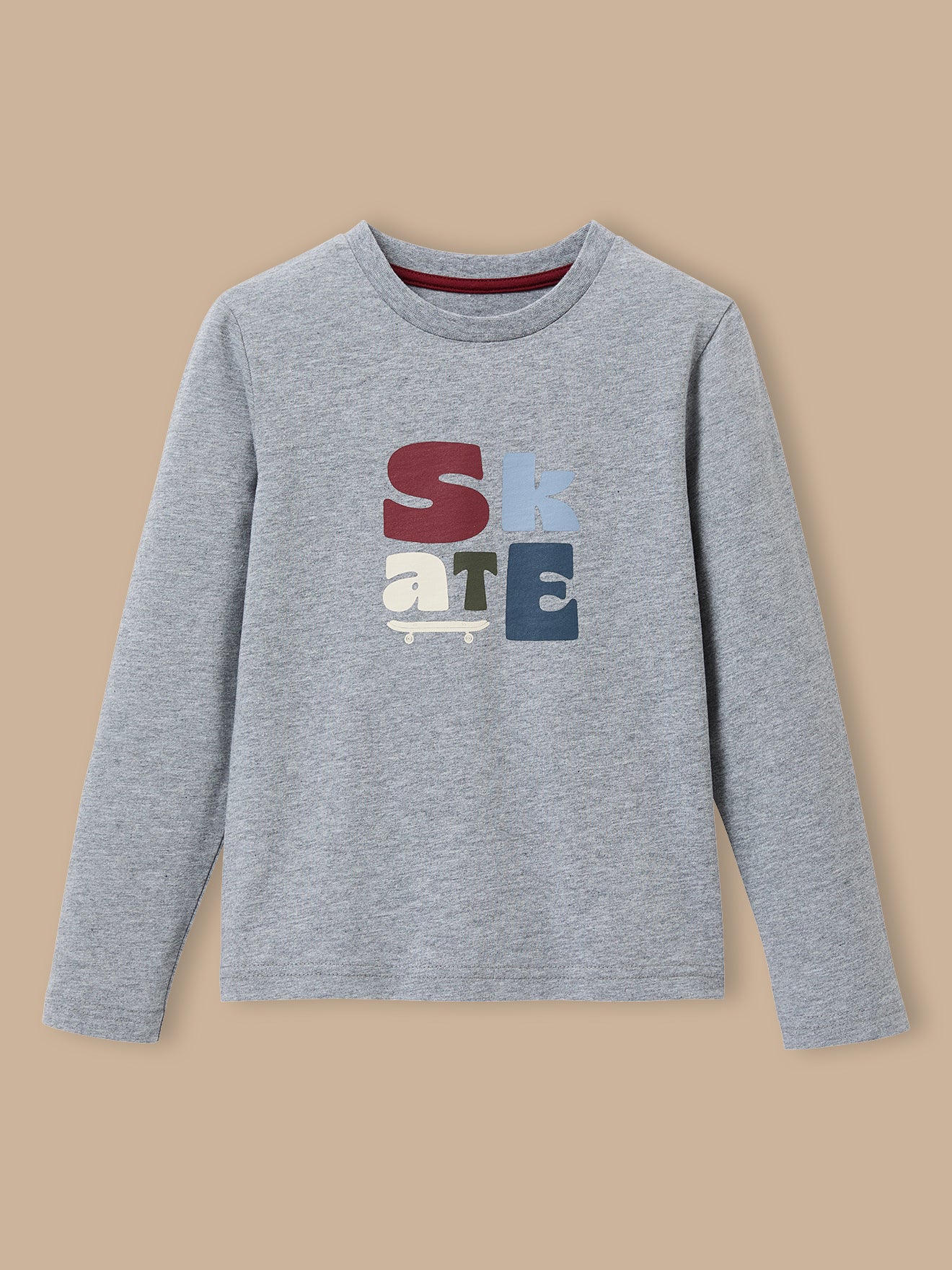 Jungen T-Shirt mit Druckmotiv – Bio-Baumwolle