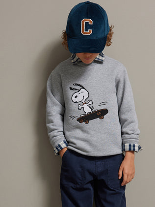 Kinder-Sweatshirt Cyrillus X PEANUTS(TM) - Snoopy Kollektion