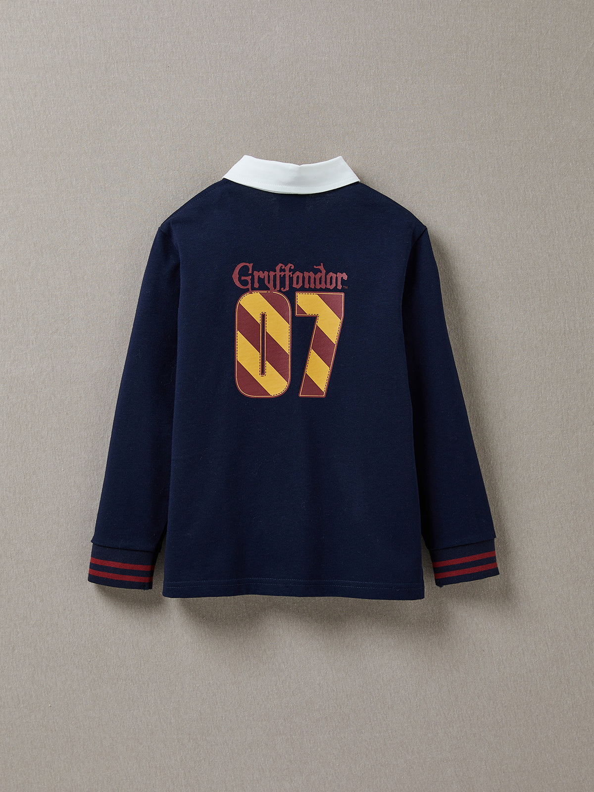 Rugby-Shirt mit Polokragen aus der Harry Potter Kollektion - Bio-Baumwolle
