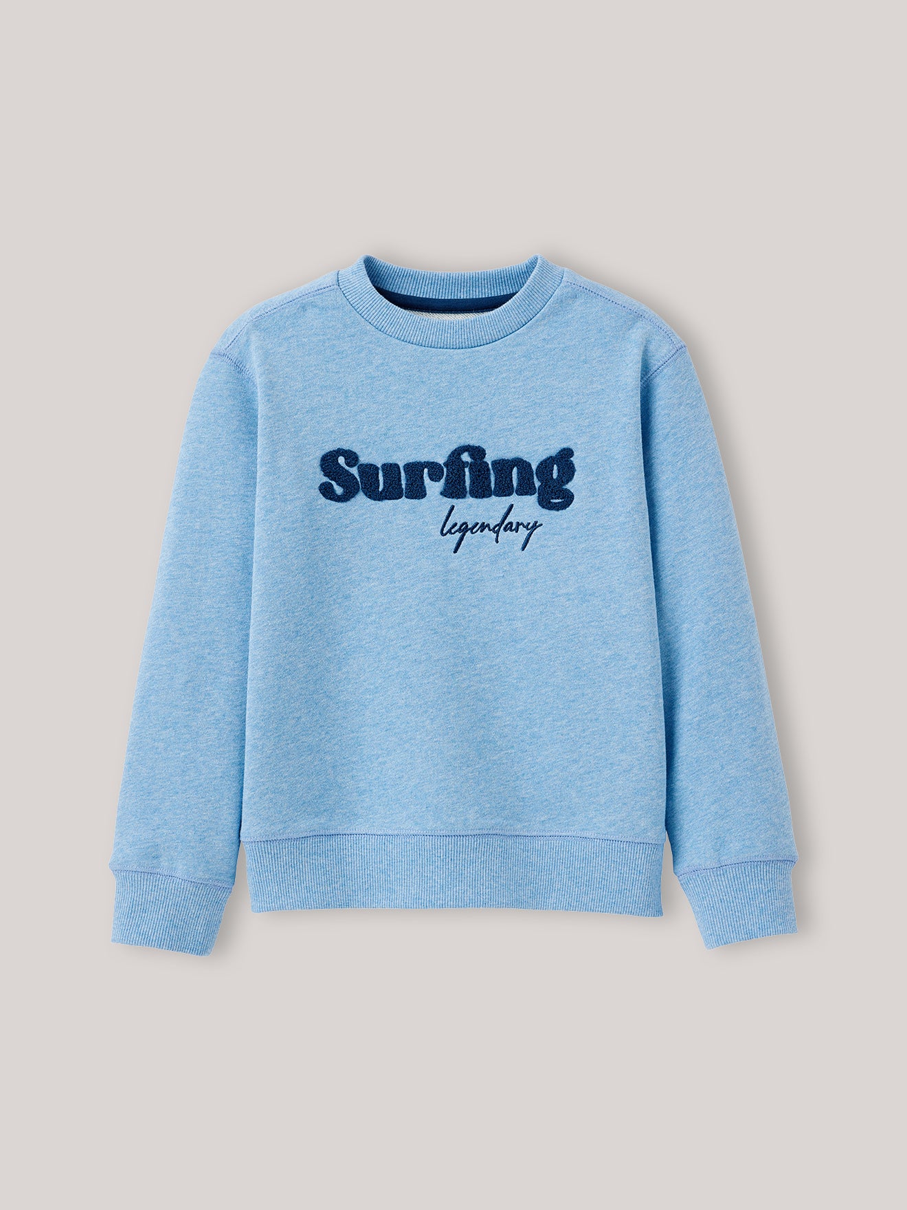 Jungen-Sweatshirt, meliert