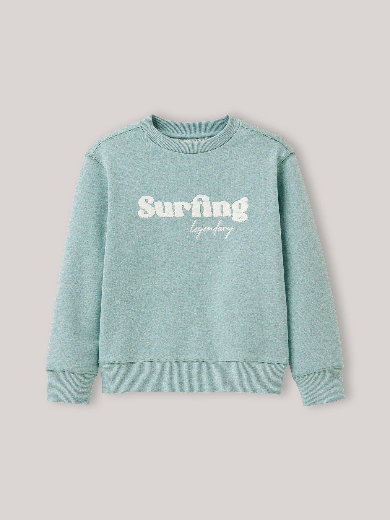 Jungen-Sweatshirt, meliert