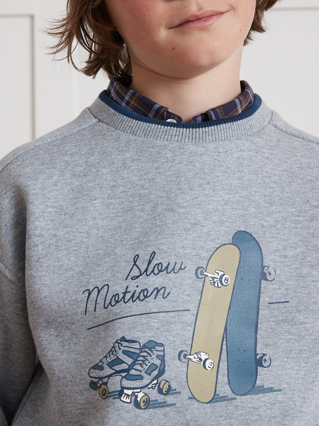 Jungen-Sweatshirt «skate»